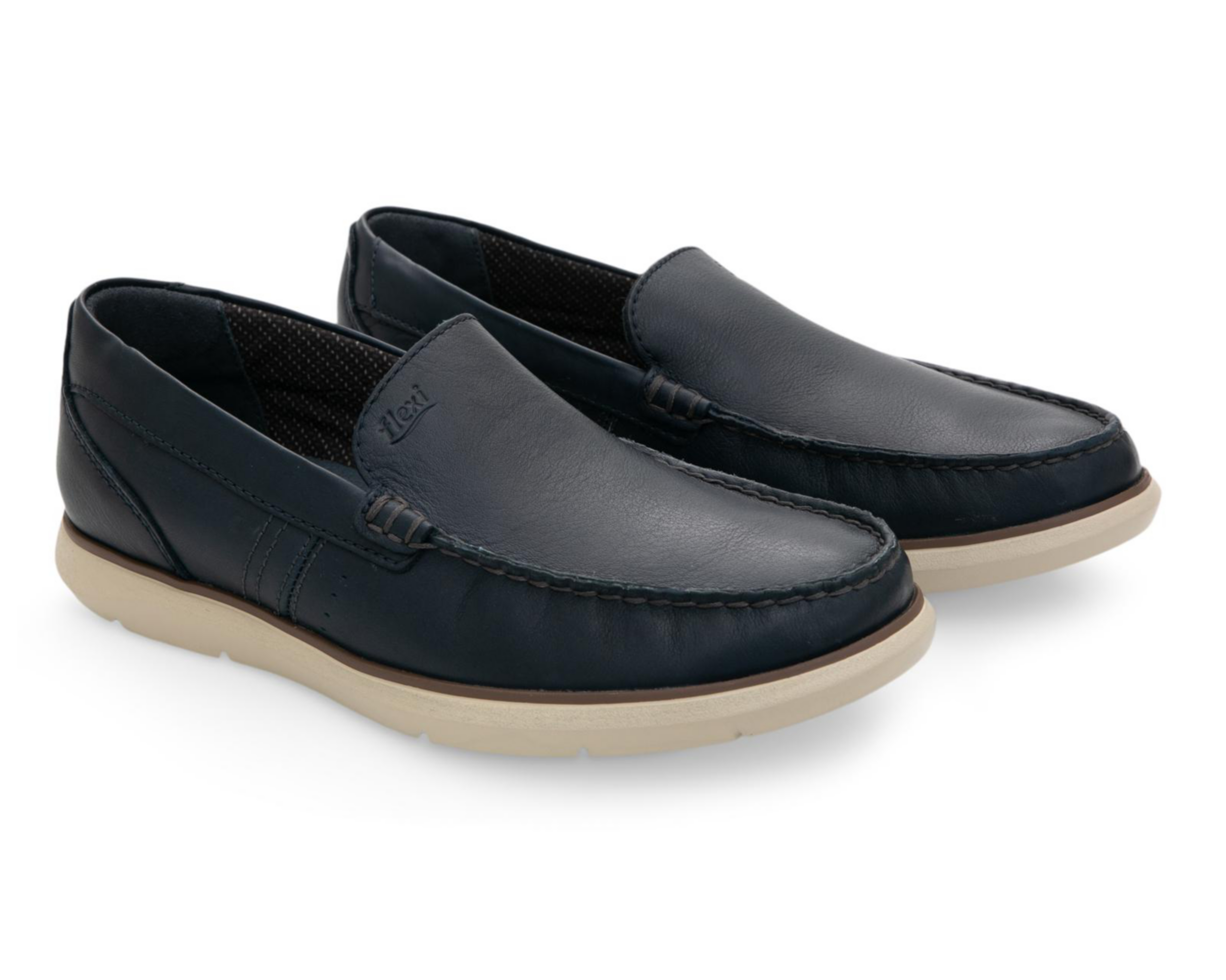 Mocasines Flexi de Piel para Hombre