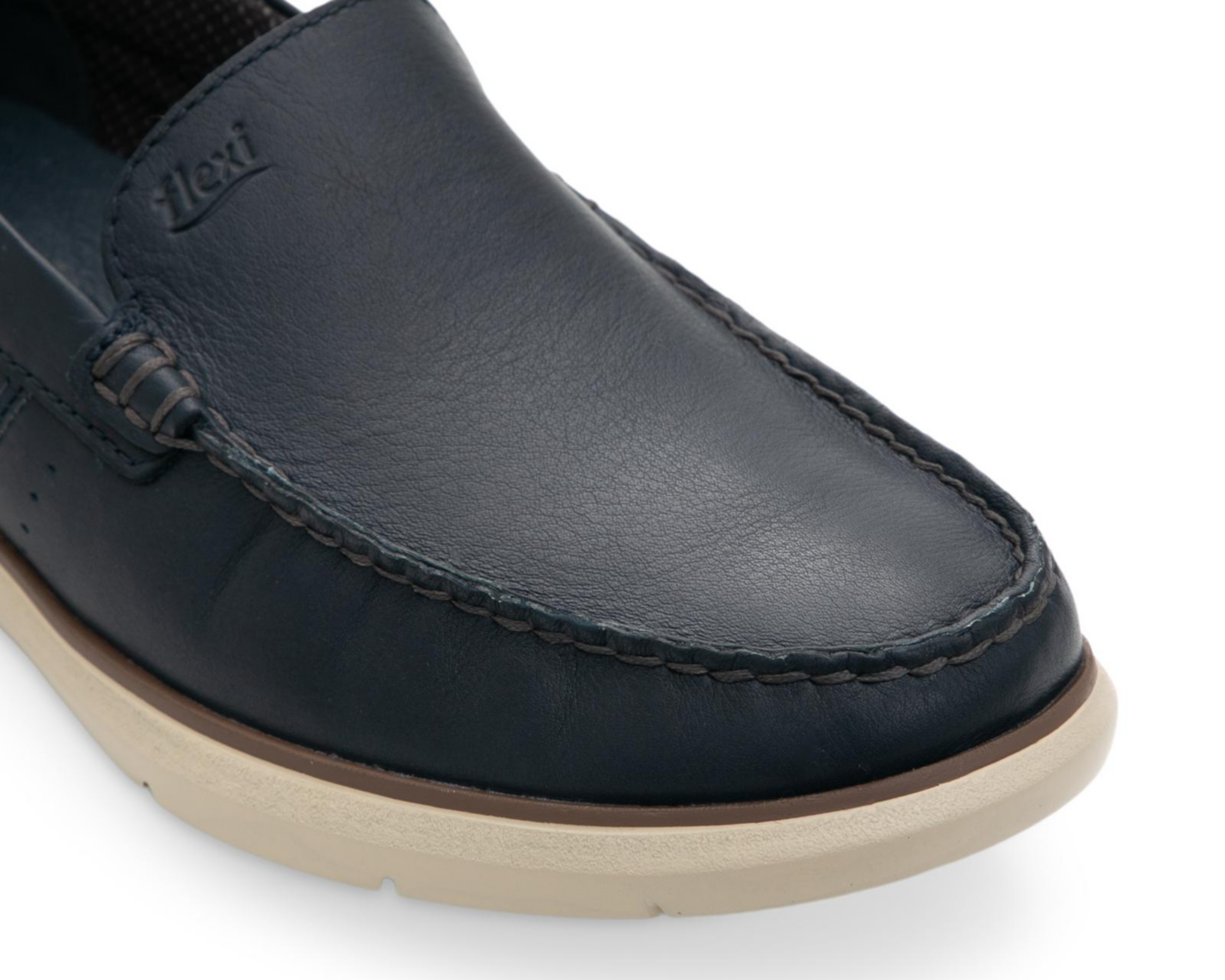 Foto 7 pulgar | Mocasines Flexi de Piel para Hombre