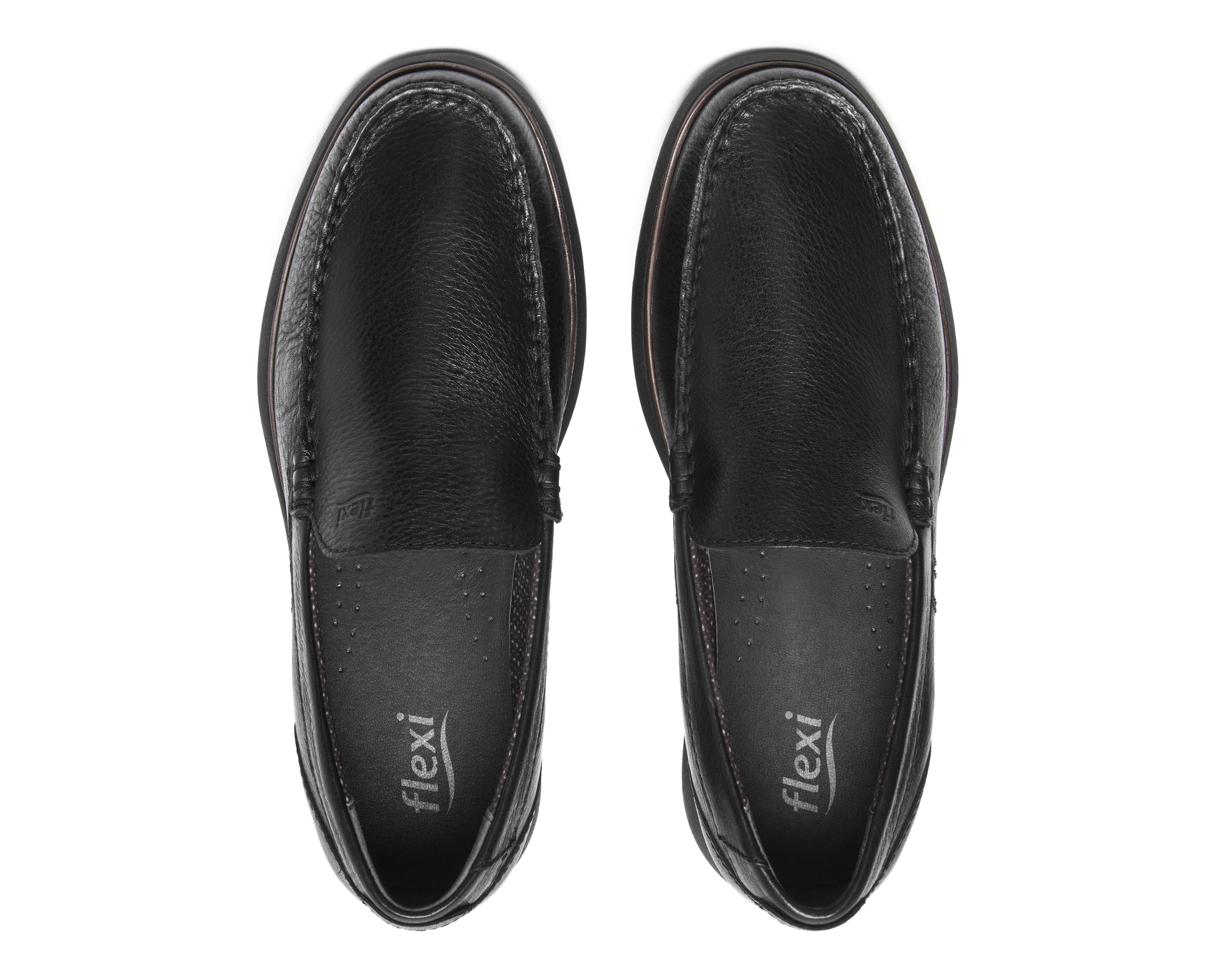 Foto 4 pulgar | Mocasines Flexi de Piel para Hombre