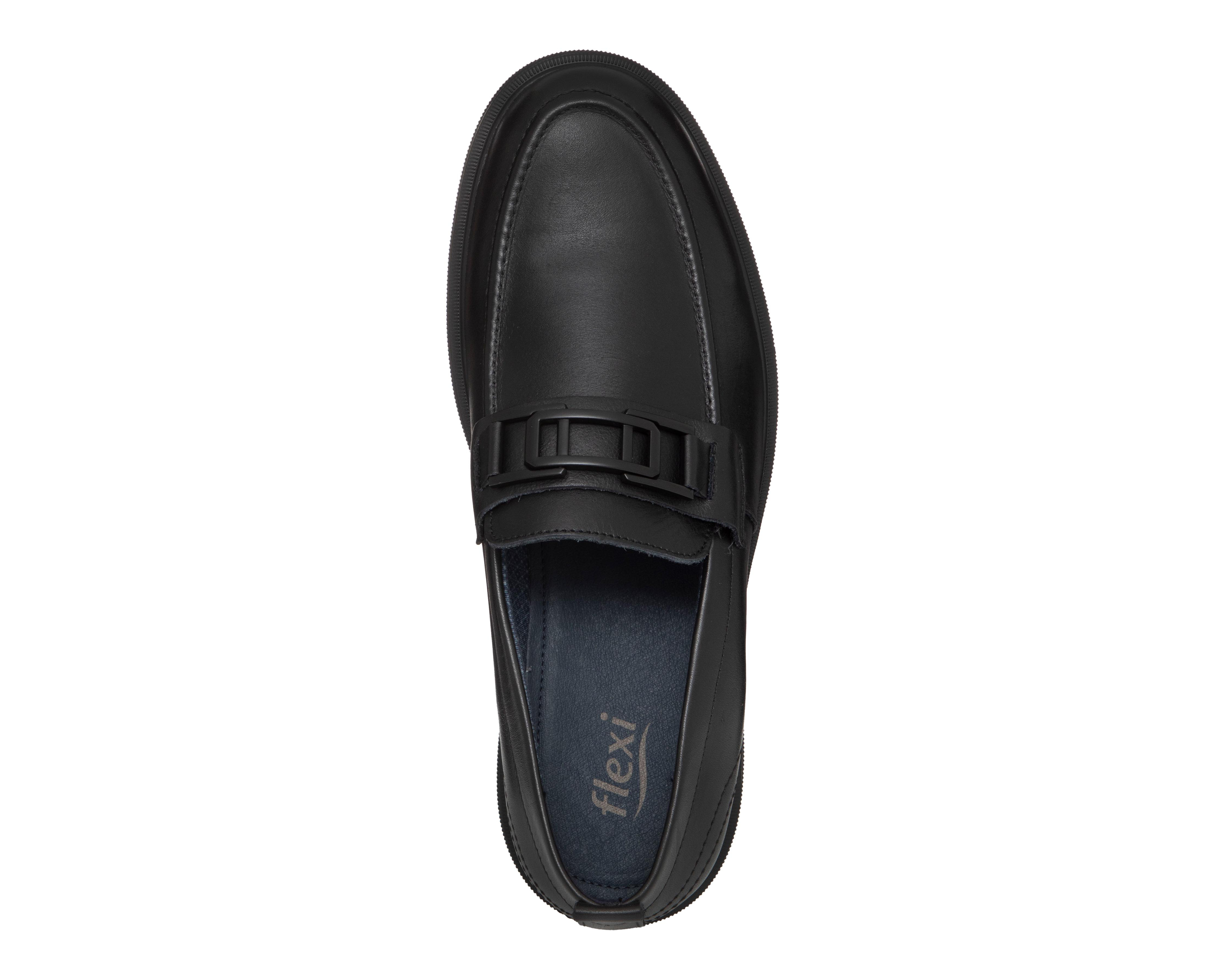 Foto 6 pulgar | Mocasines Flexi de Piel para Hombre