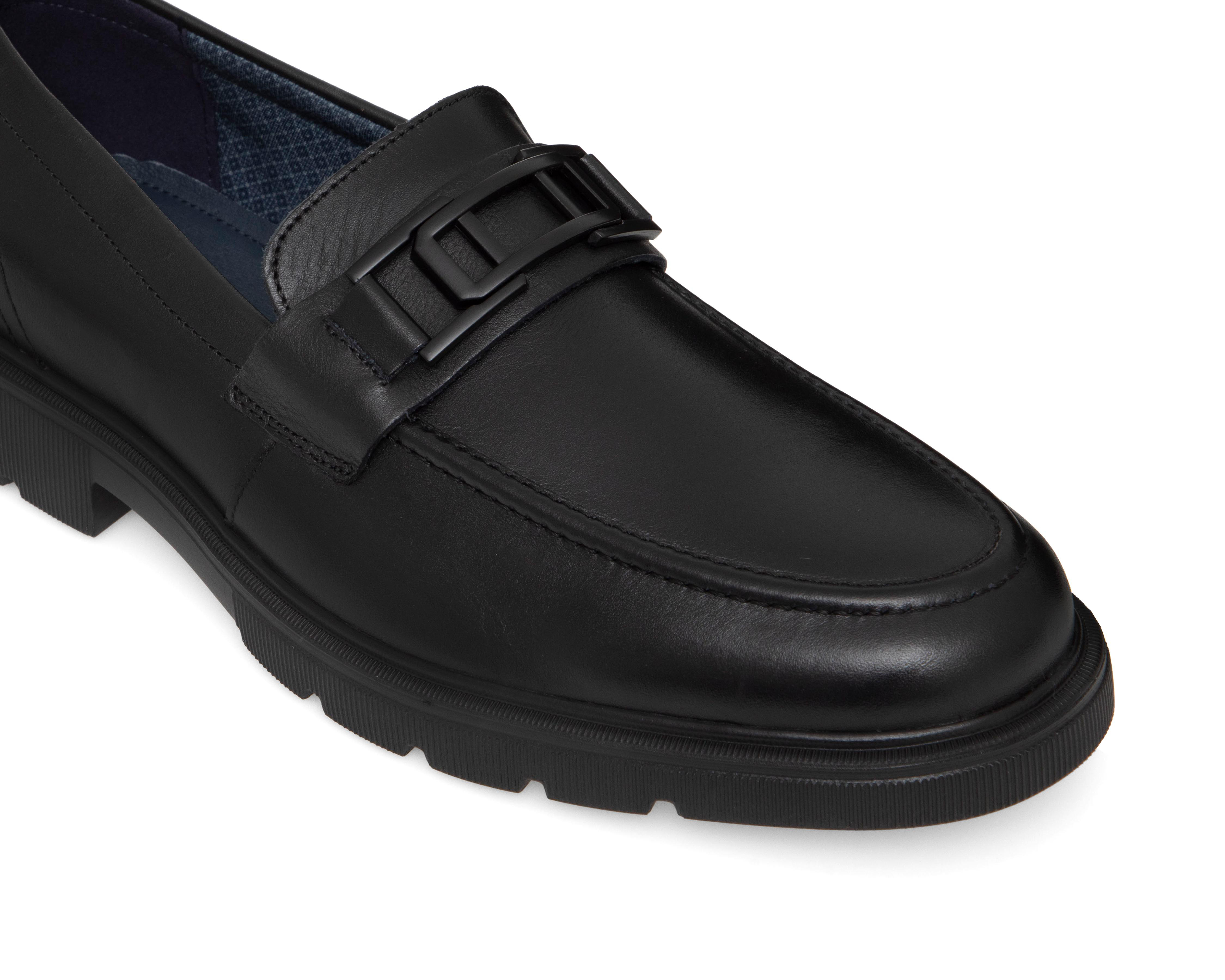 Foto 6 | Mocasines Flexi de Piel para Hombre