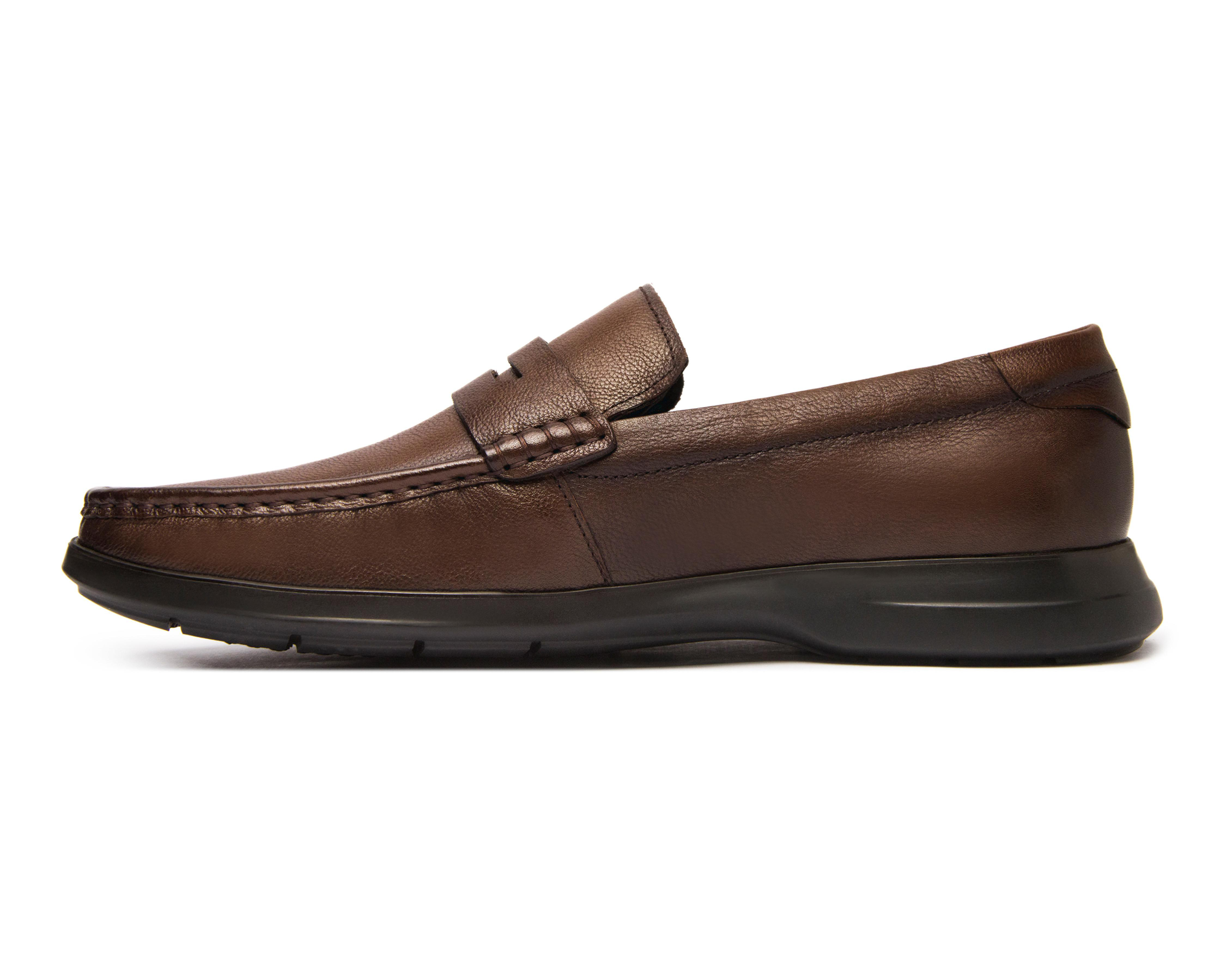 Foto 4 | Mocasines Flexi de Piel para Hombre