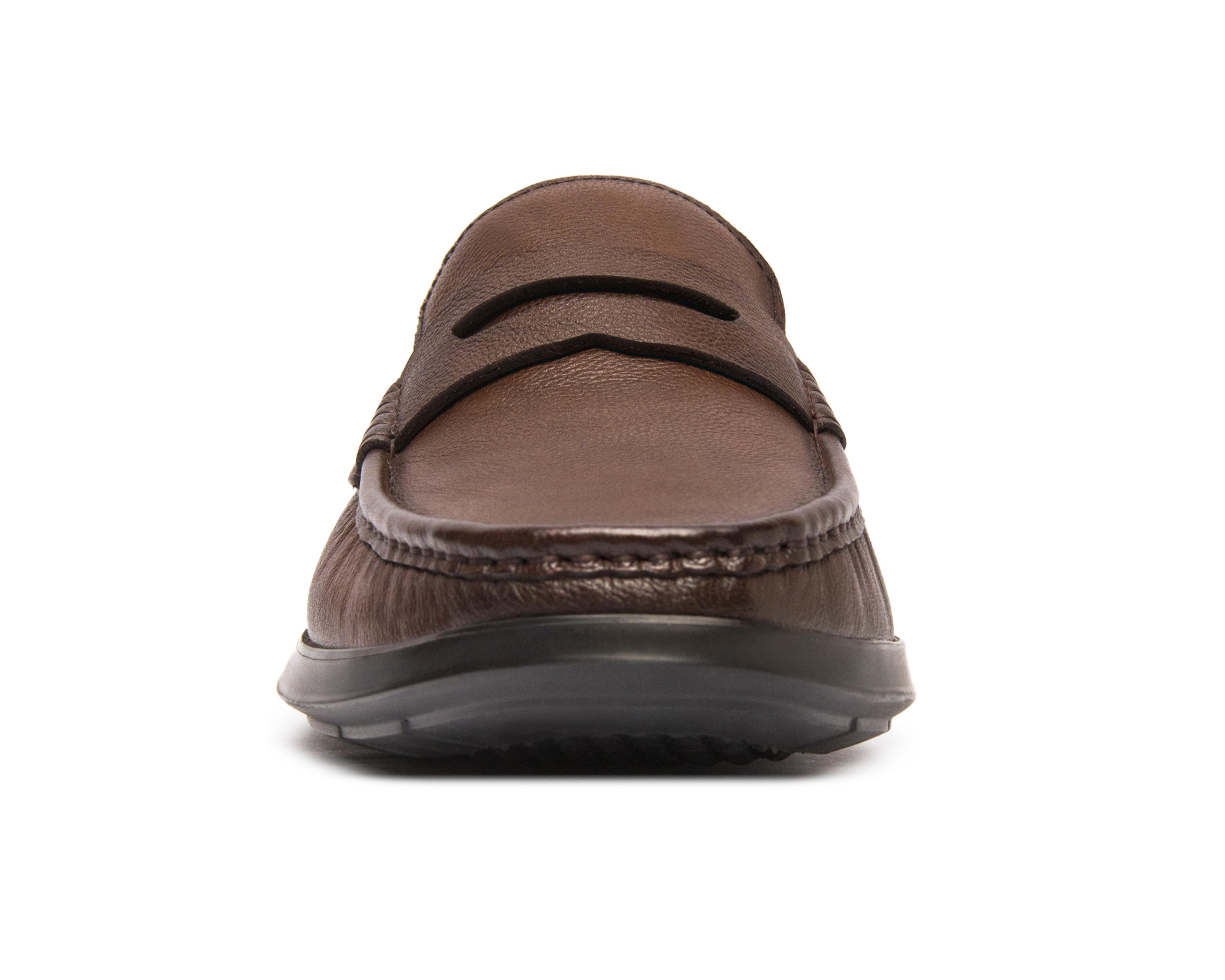 Foto 6 pulgar | Mocasines Flexi de Piel para Hombre