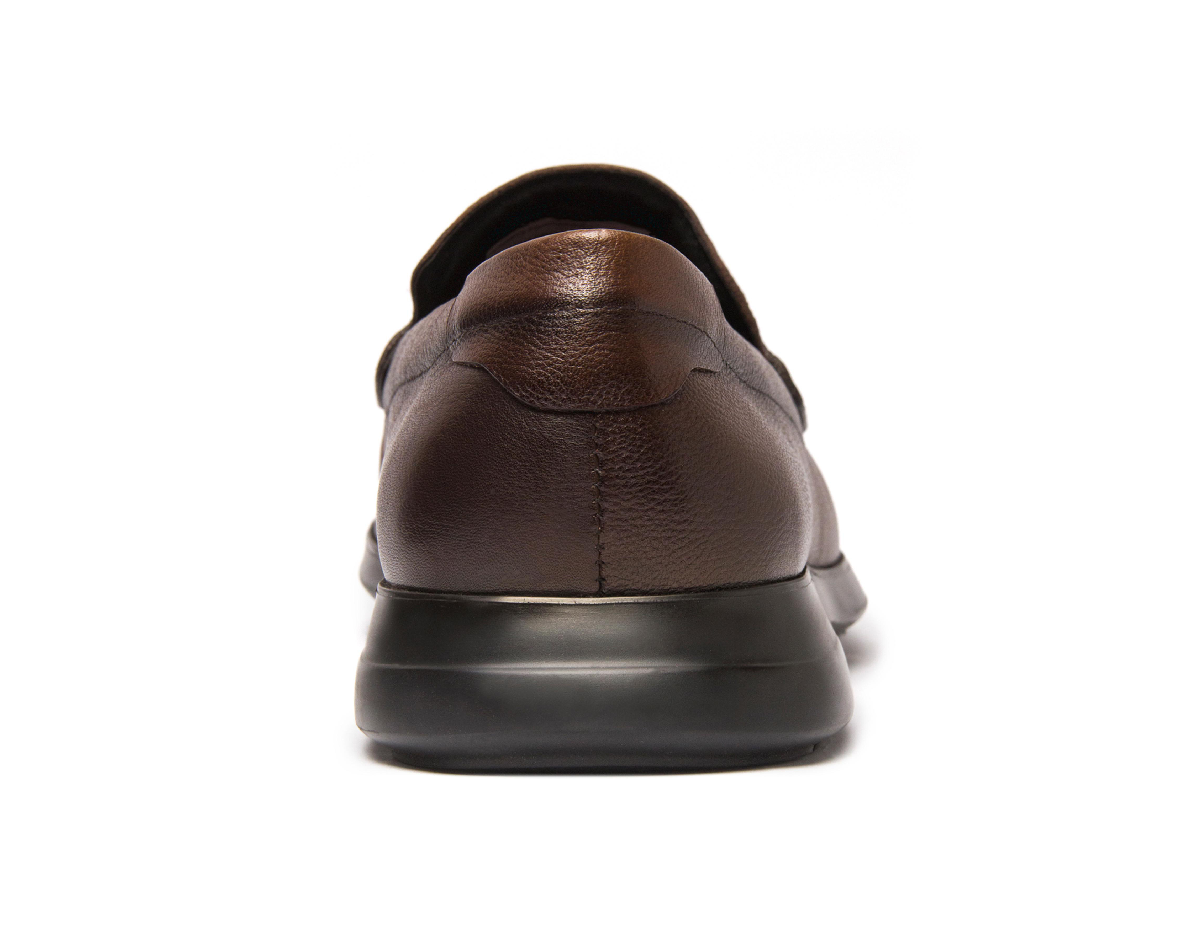 Foto 6 | Mocasines Flexi de Piel para Hombre