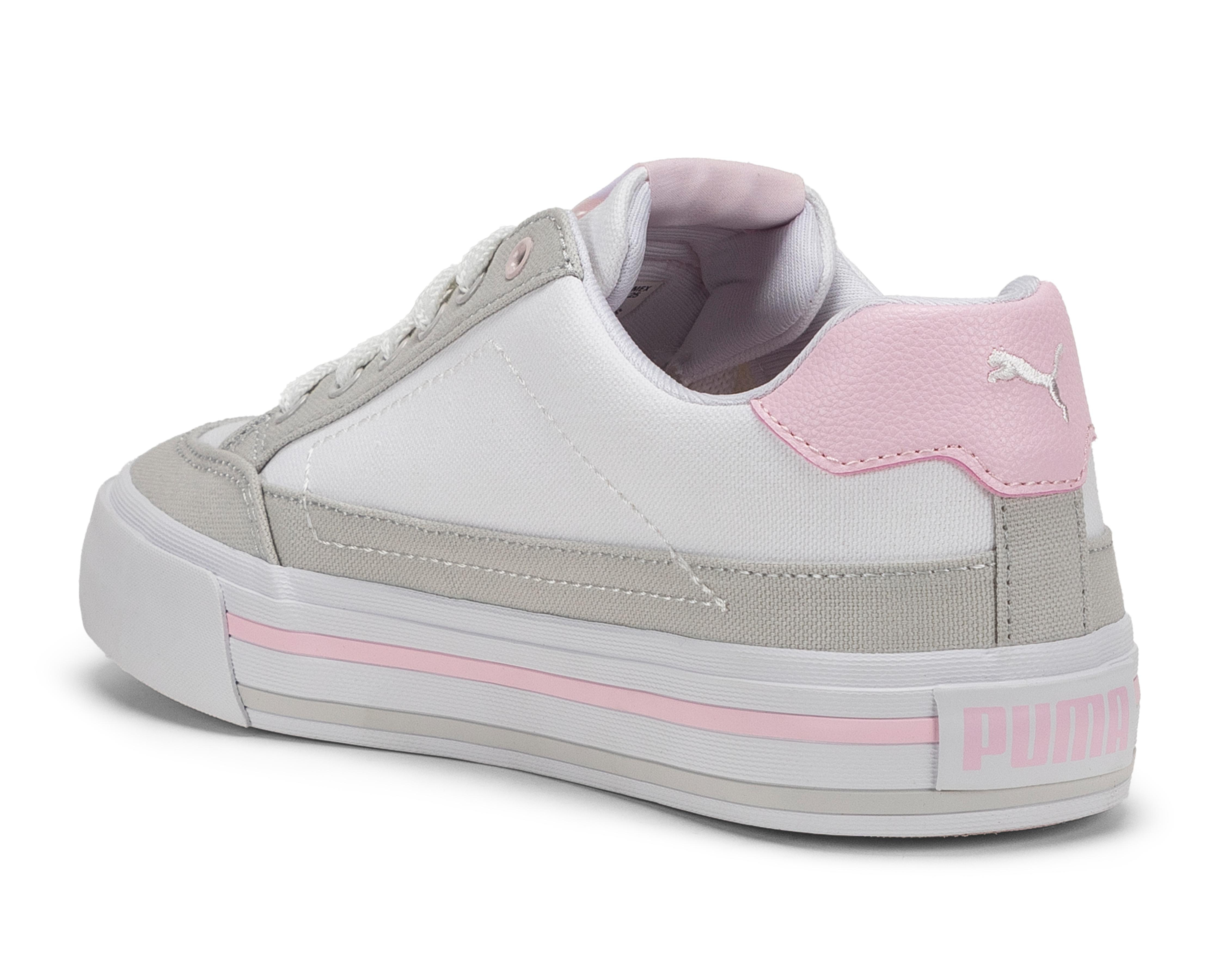 Foto 4 pulgar | Tenis Puma Court Classic Vulc para Mujer