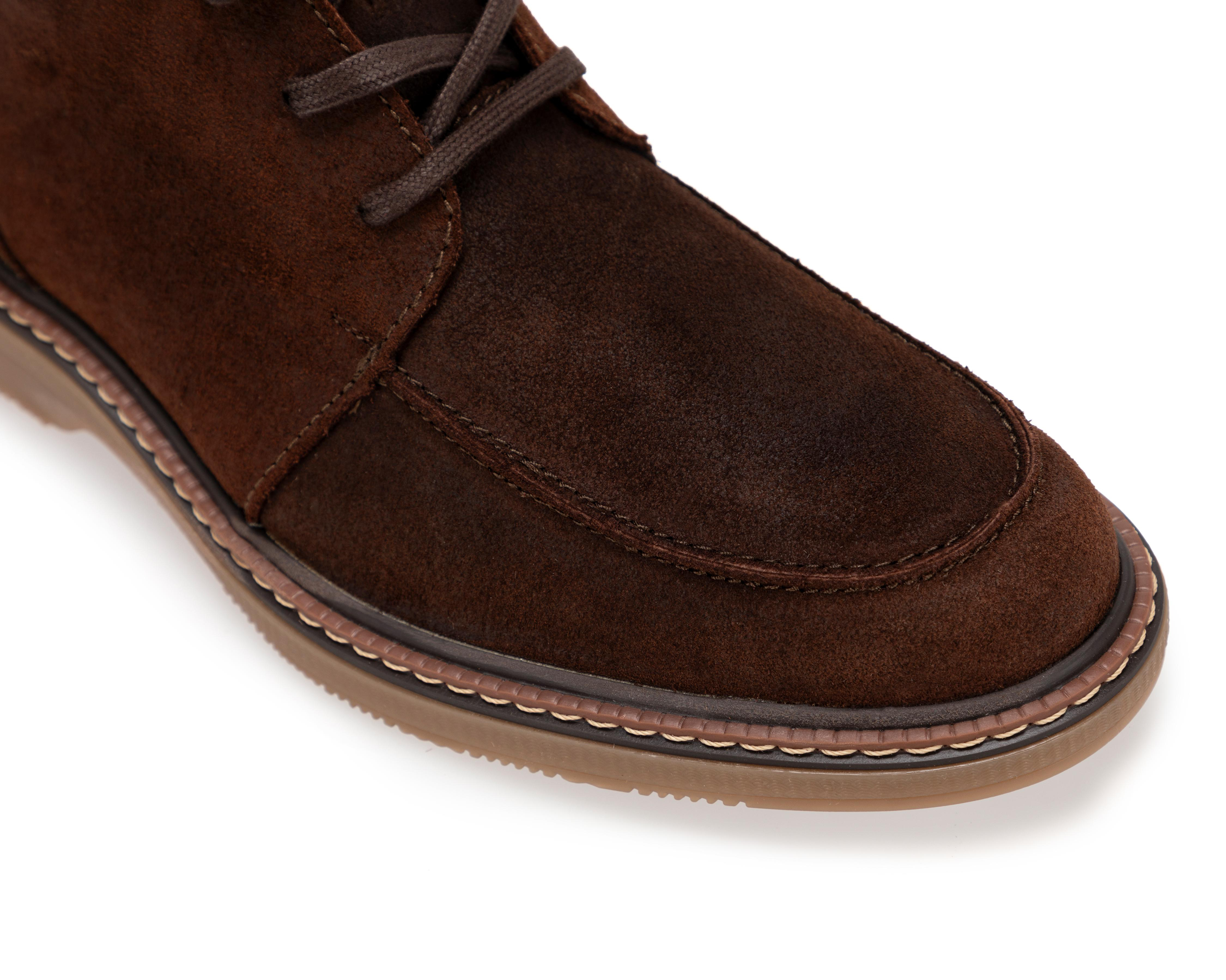 Foto 7 pulgar | Botas Casuales Flexi Okan de Piel para Hombre