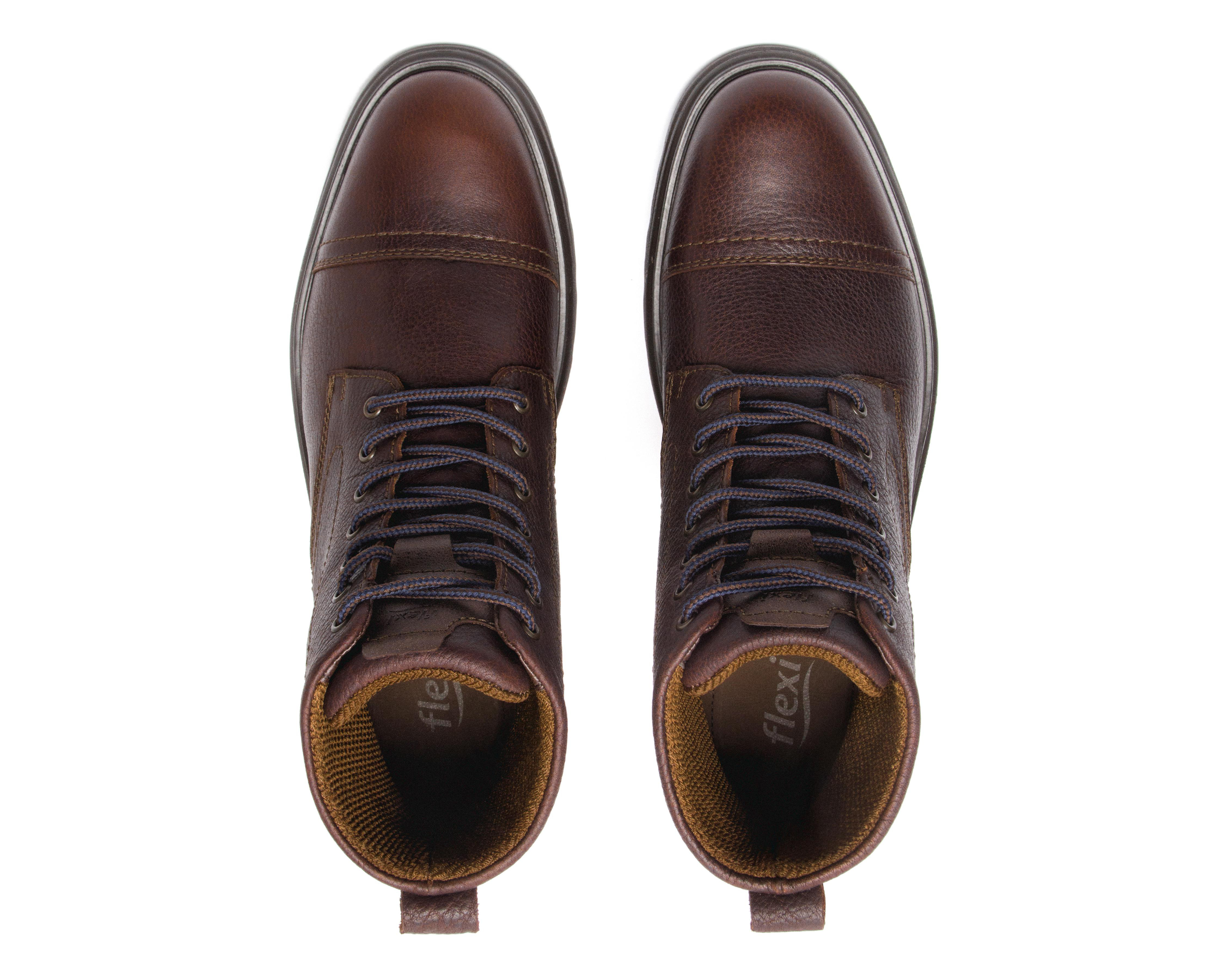 Foto 3 | Botas Casuales Flexi Amendola de Piel para Hombre