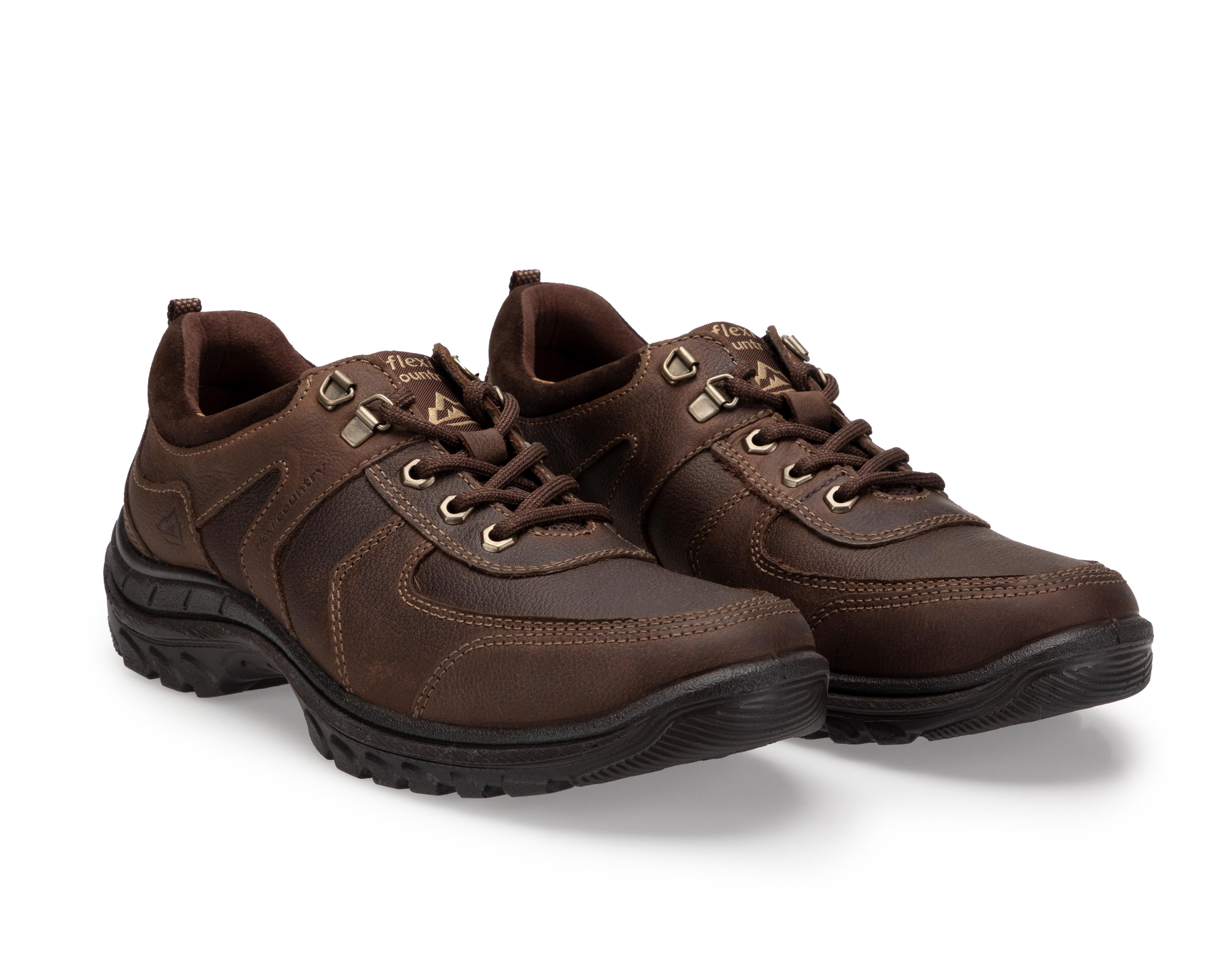 Zapatos Outdoor Flexi de Piel para Hombre