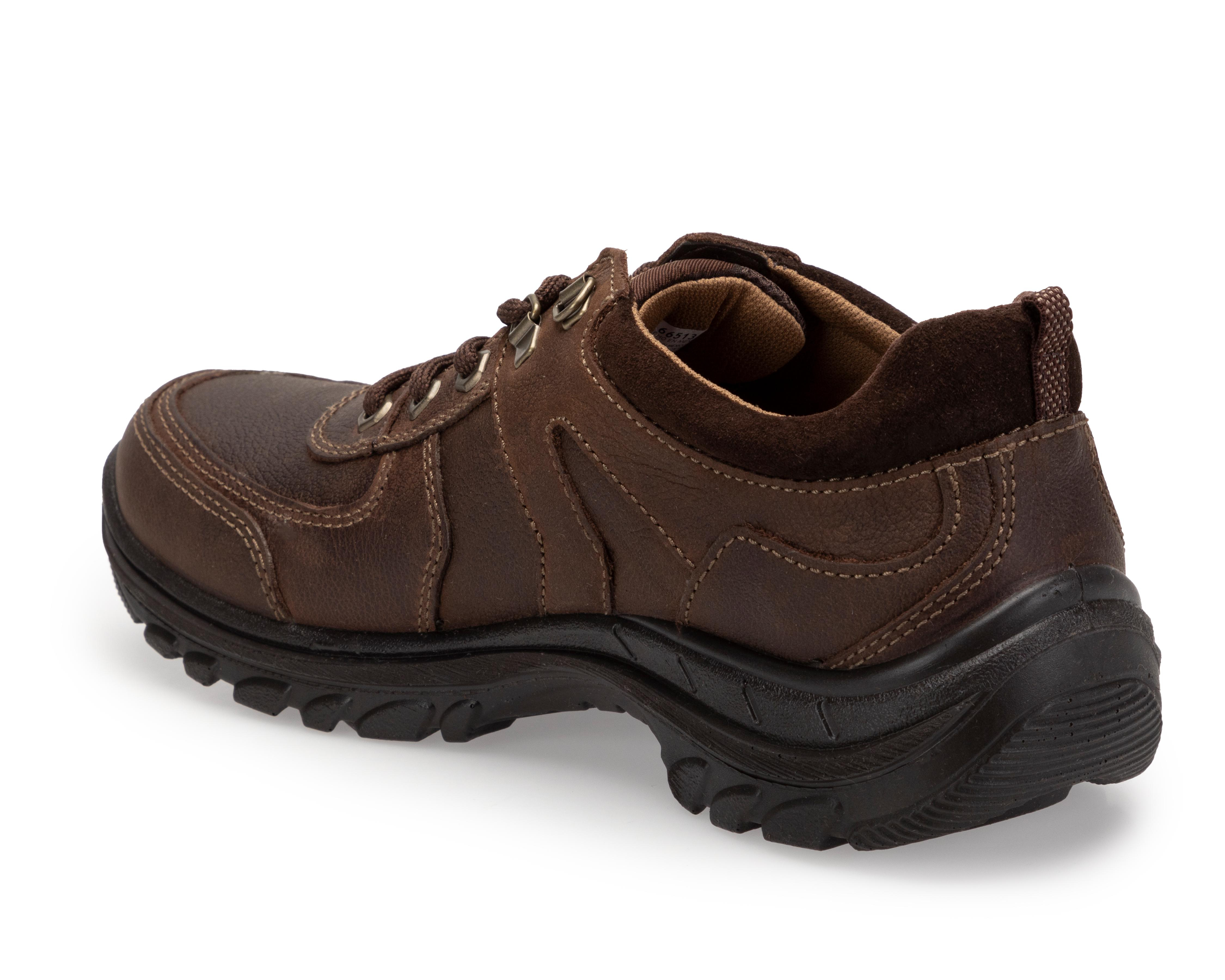 Foto 4 pulgar | Zapatos Outdoor Flexi de Piel para Hombre