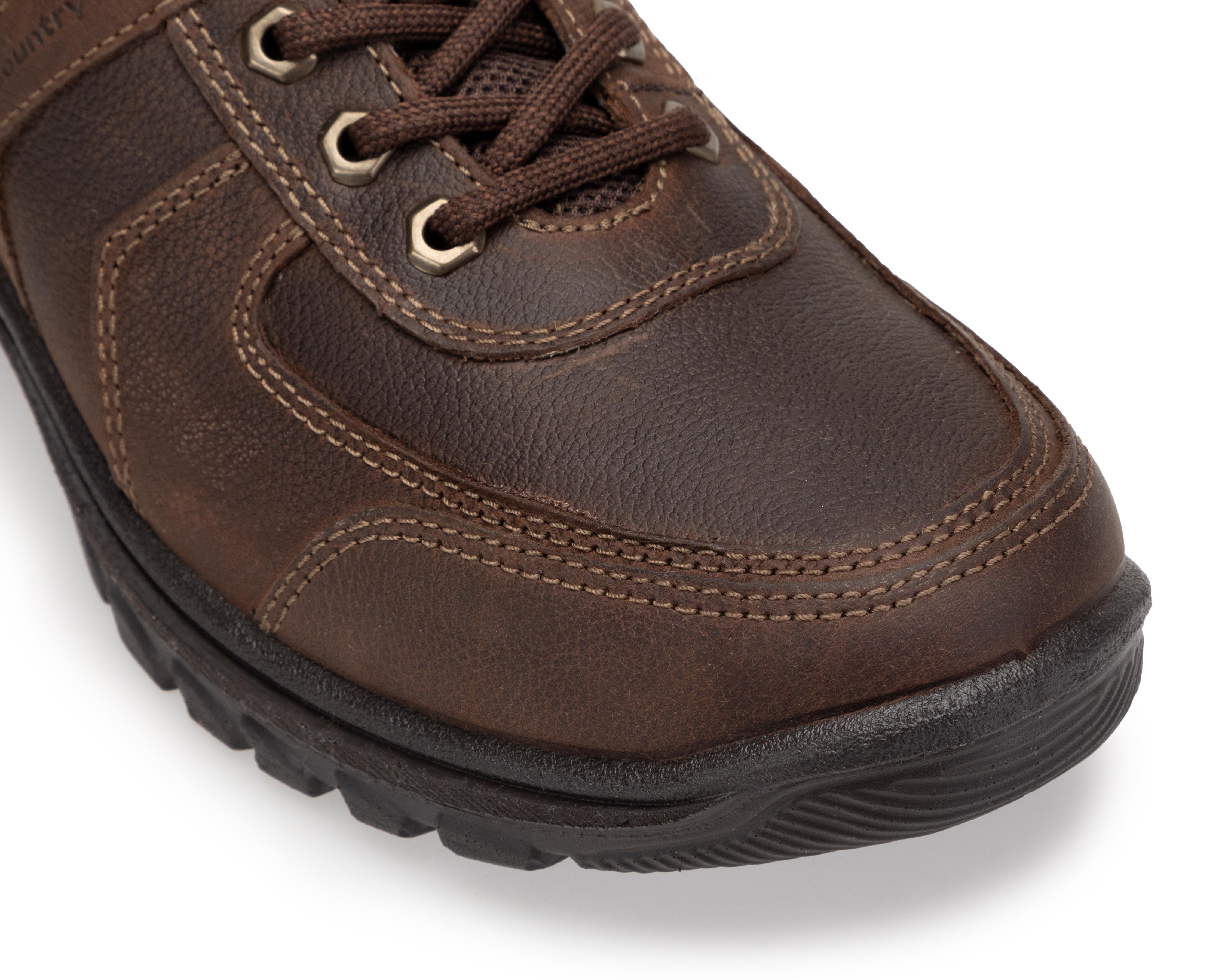 Foto 6 | Zapatos Outdoor Flexi de Piel para Hombre