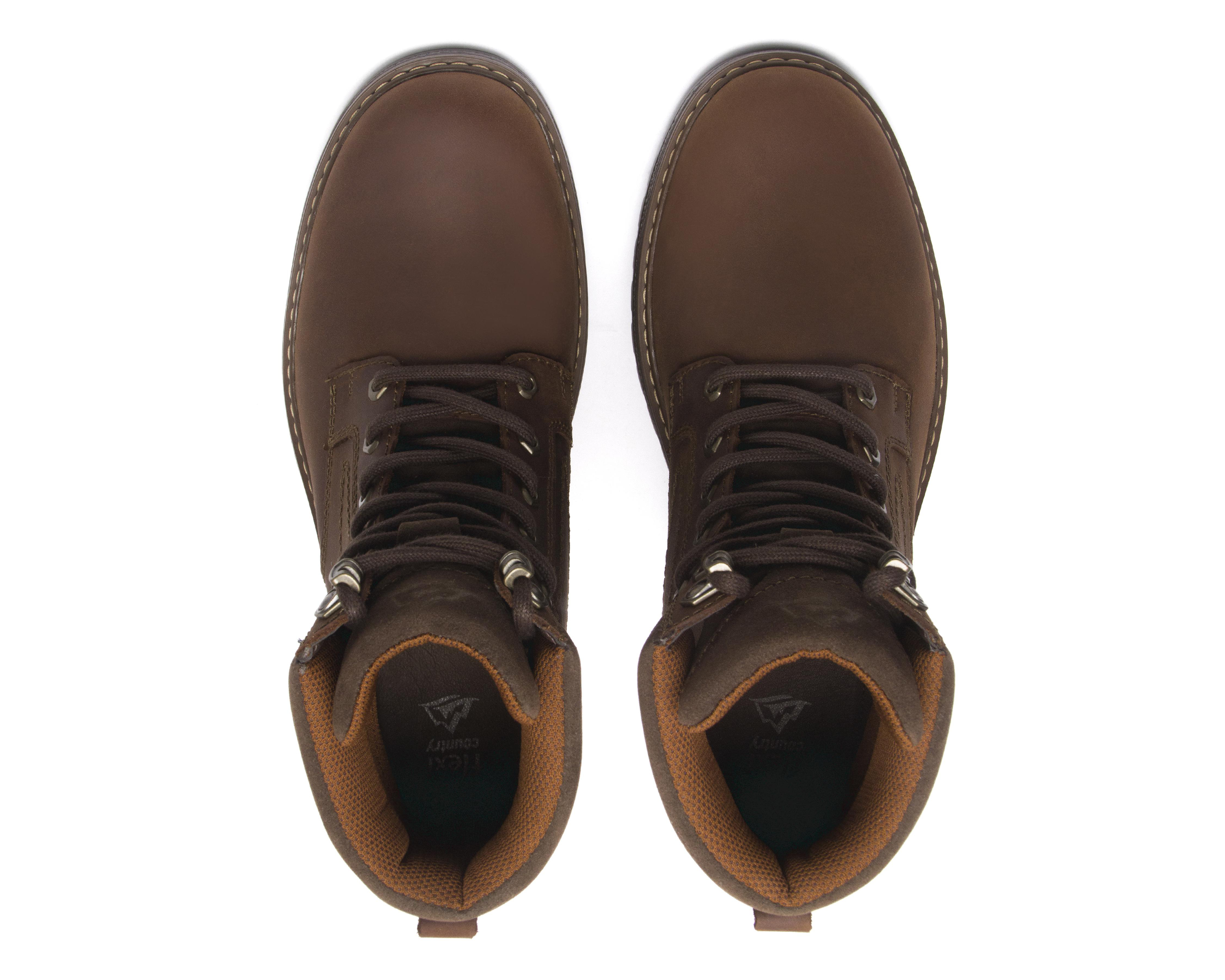 Foto 3 | Botines Outdoor Flexi Mattos Country de Piel para Hombre