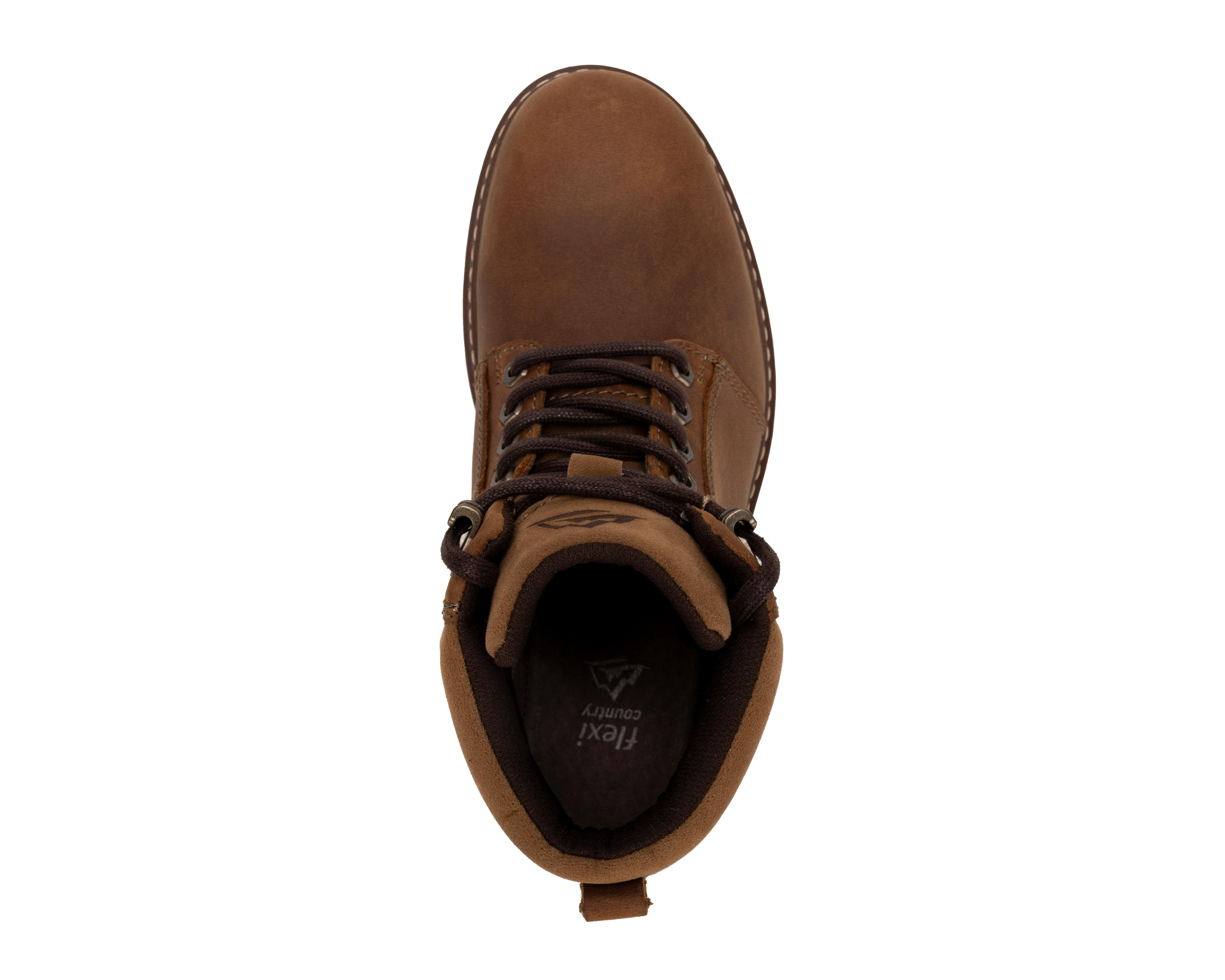 Foto 5 | Botas Outdoor Flexi Mattos de Piel para Hombre