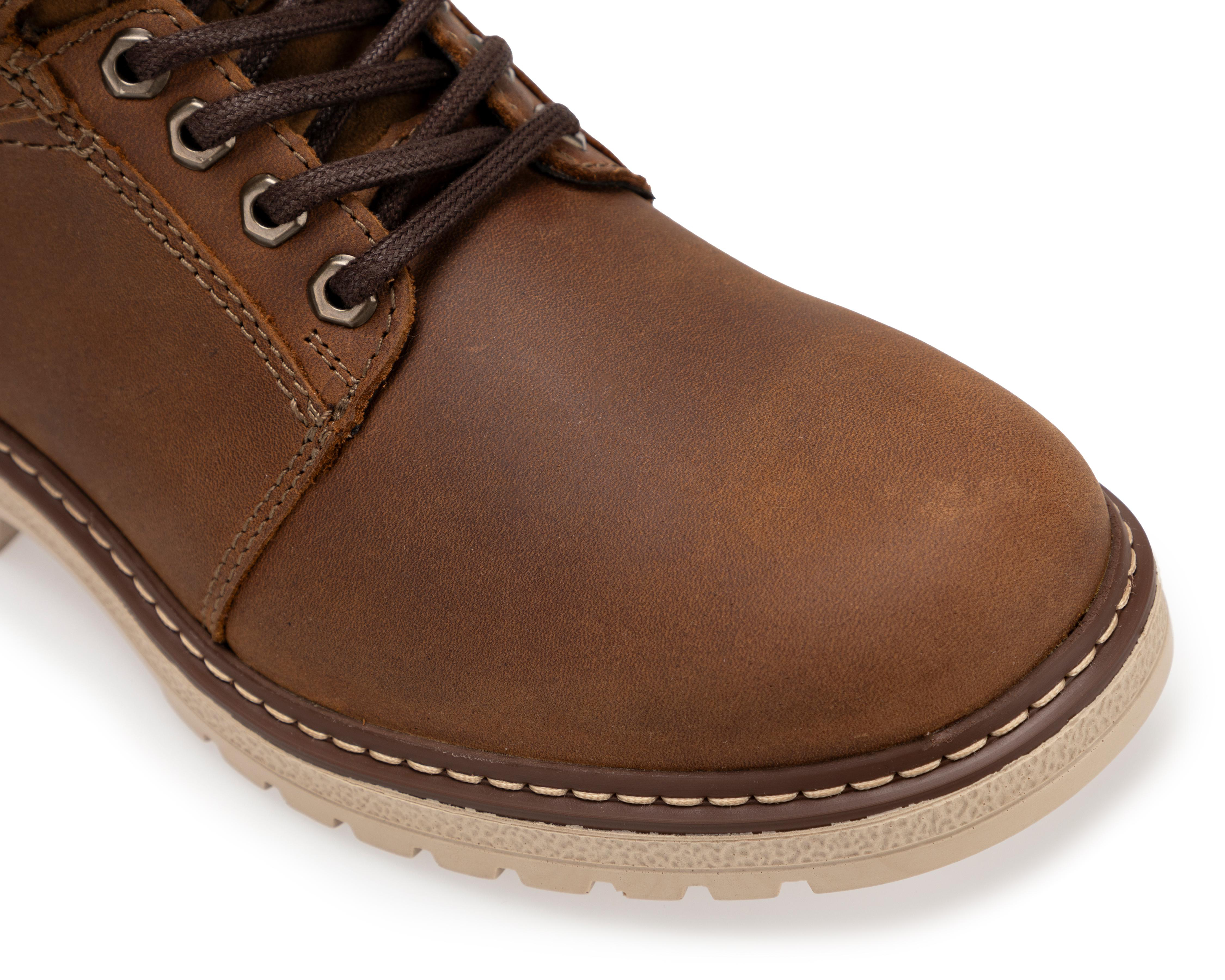 Foto 7 pulgar | Botas Outdoor Flexi Mattos de Piel para Hombre