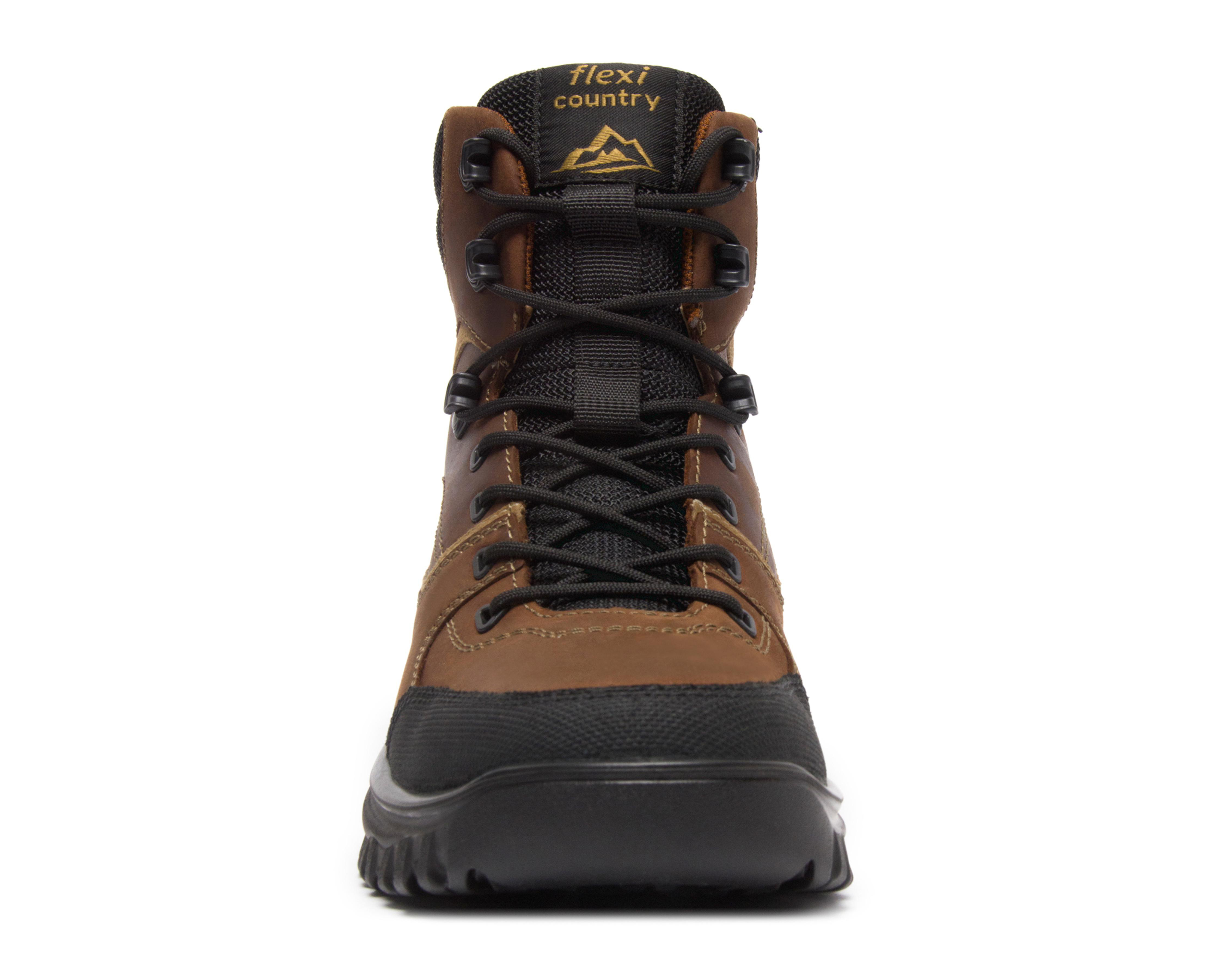 Foto 6 pulgar | Botas Outdoor Flexi Thompson de Piel para Hombre