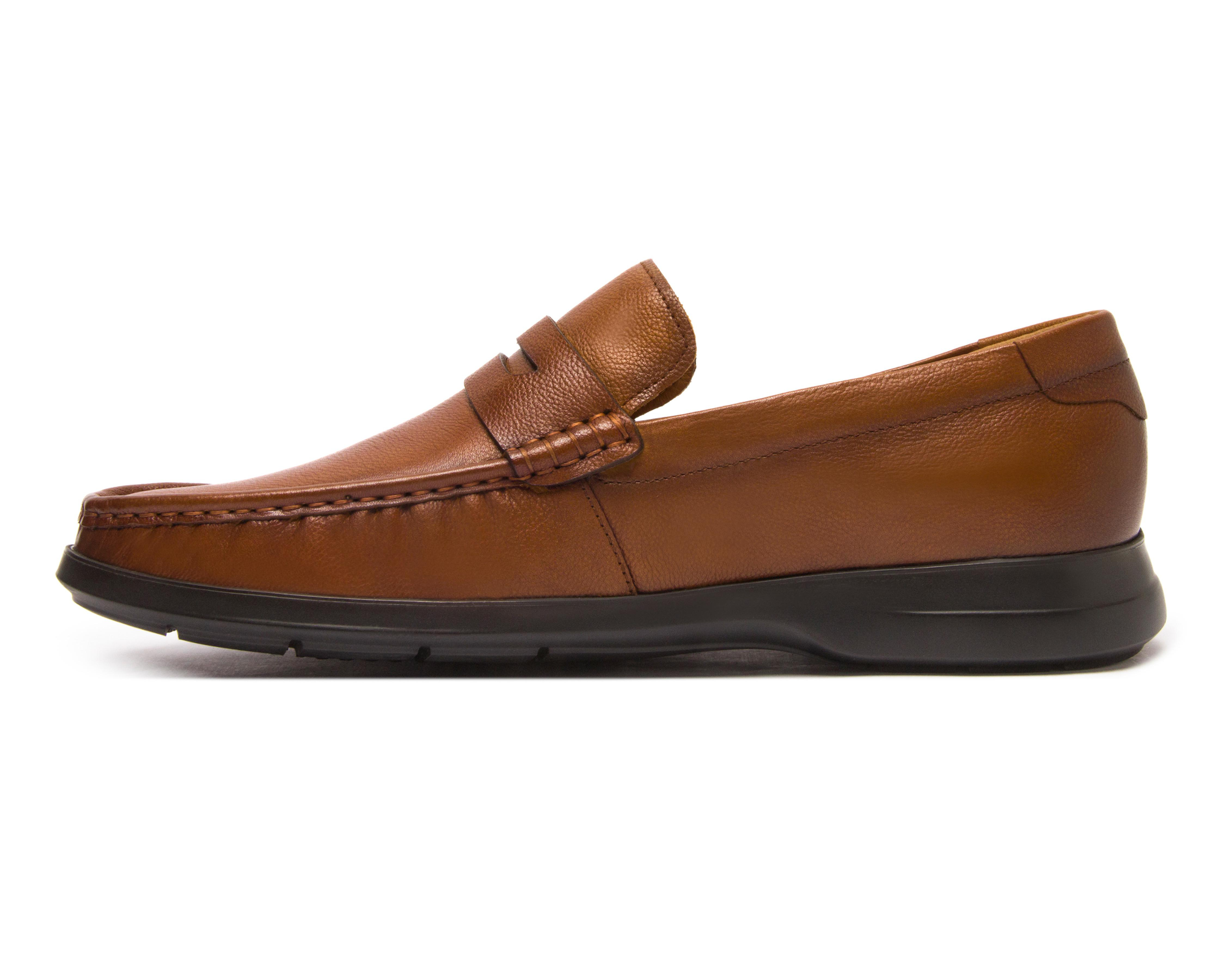 Foto 4 | Mocasines Flexi de Piel para Hombre