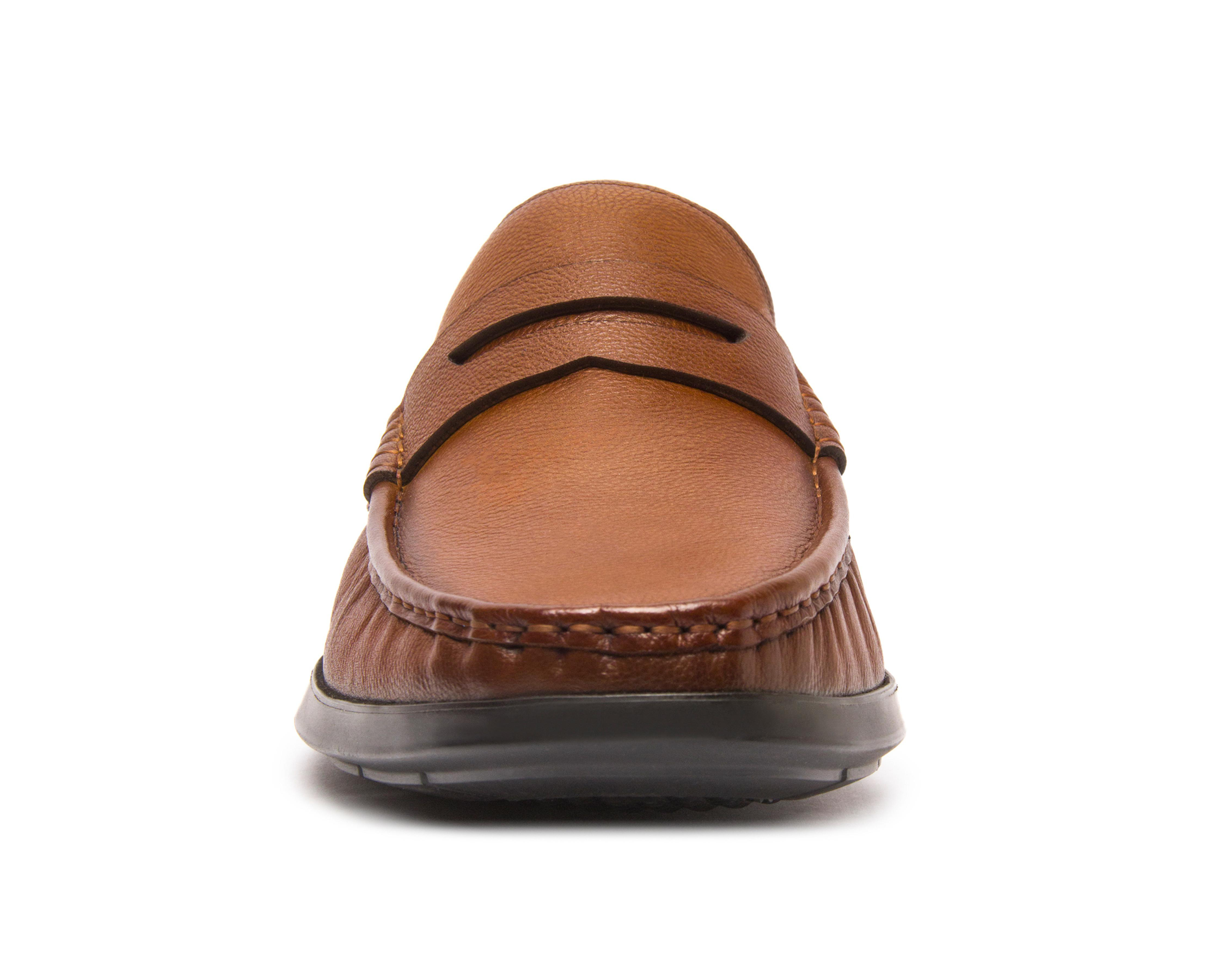 Foto 6 pulgar | Mocasines Flexi de Piel para Hombre