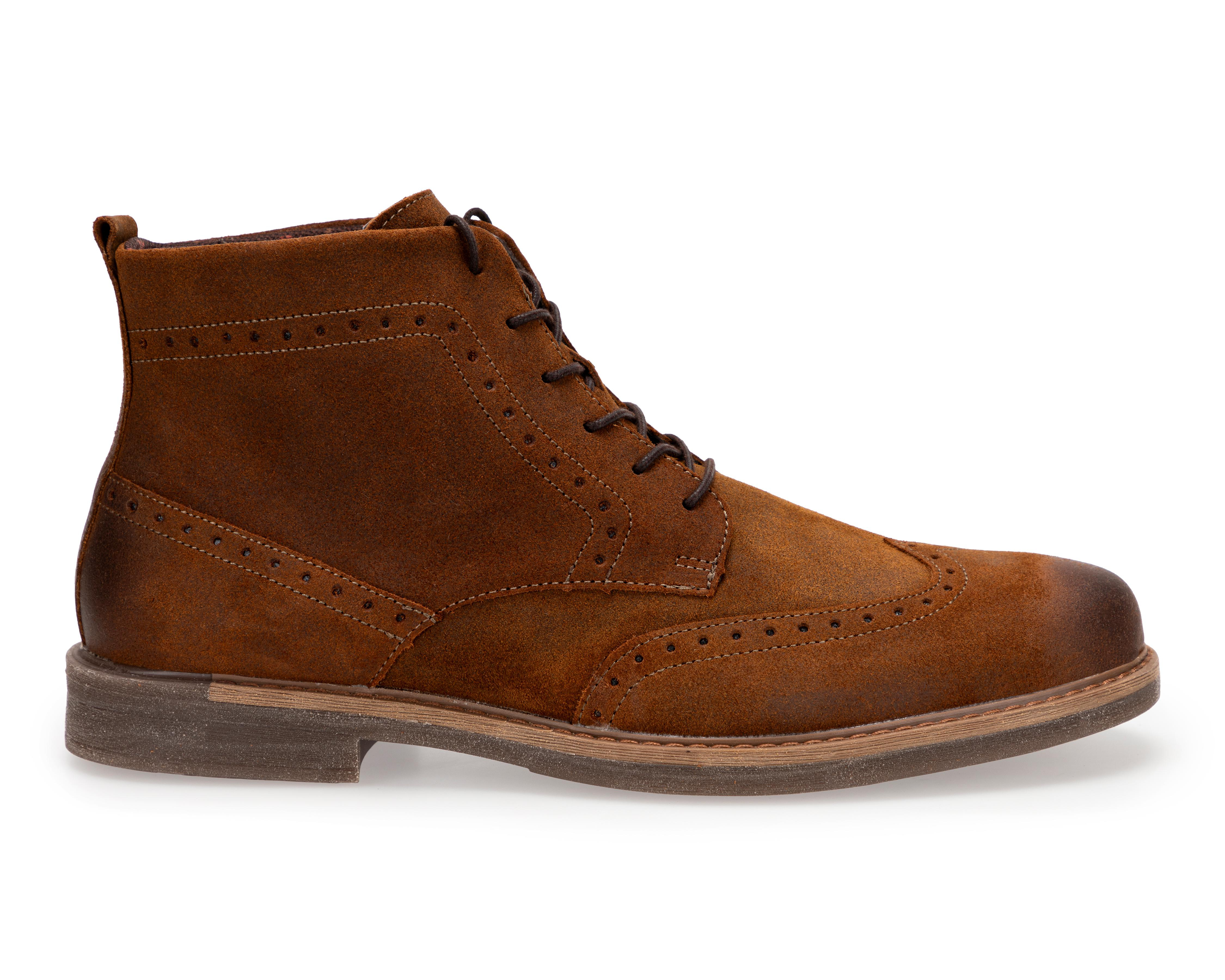 Foto 2 | Botas Casuales Flexi Dinamo de Piel para Hombre