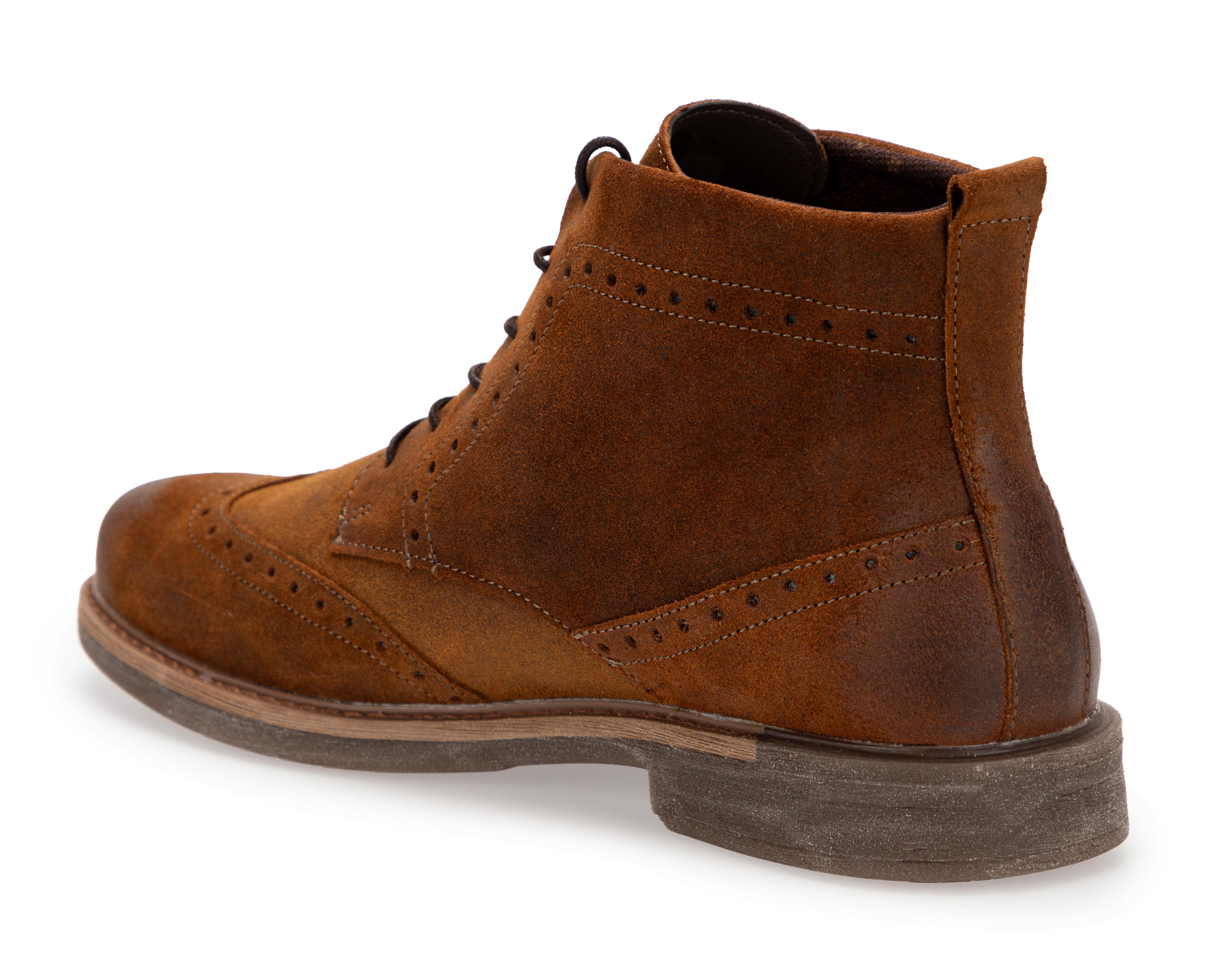 Foto 3 | Botas Casuales Flexi Dinamo de Piel para Hombre