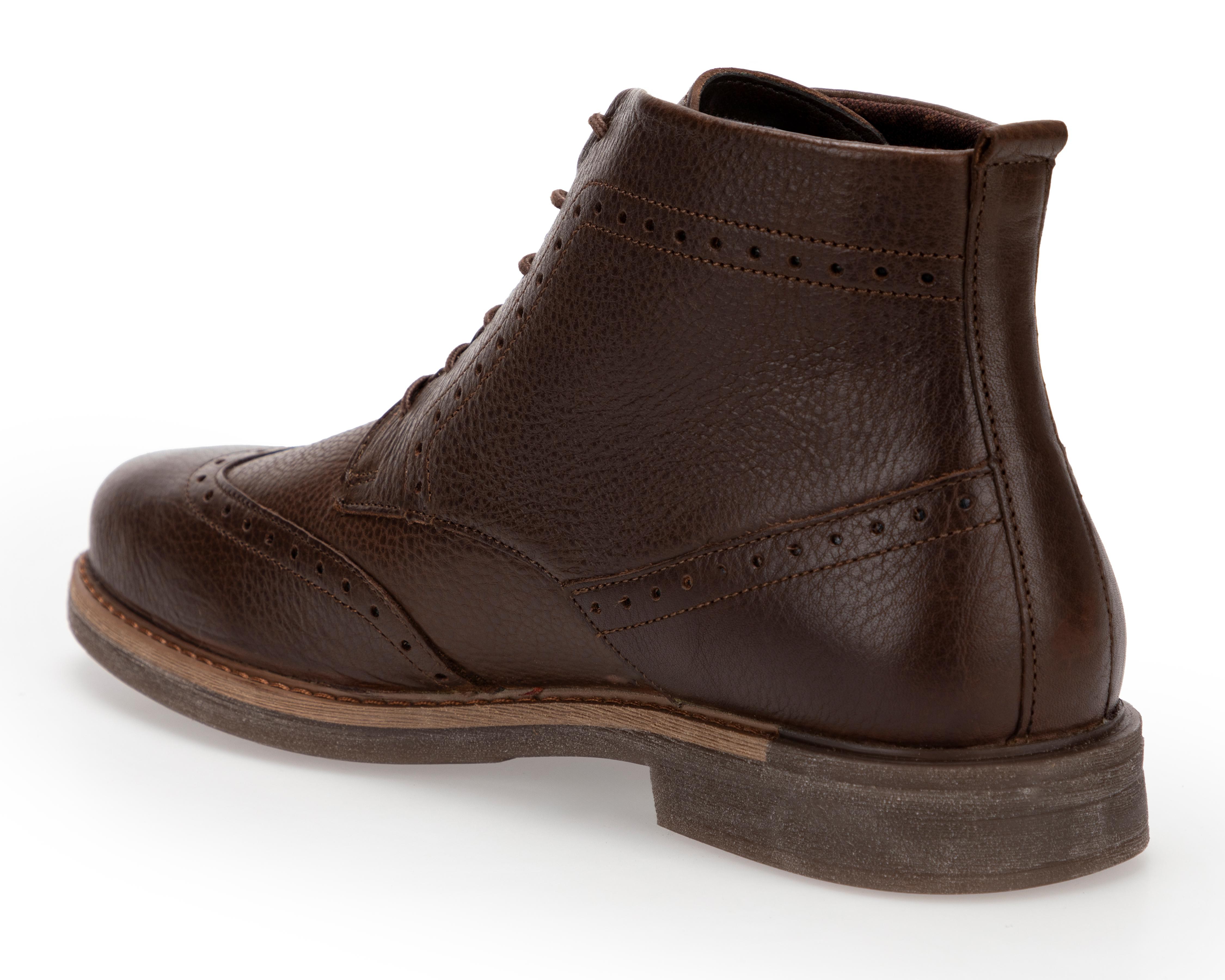 Foto 3 | Botas Casuales Flexi Dinamo de Piel para Hombre