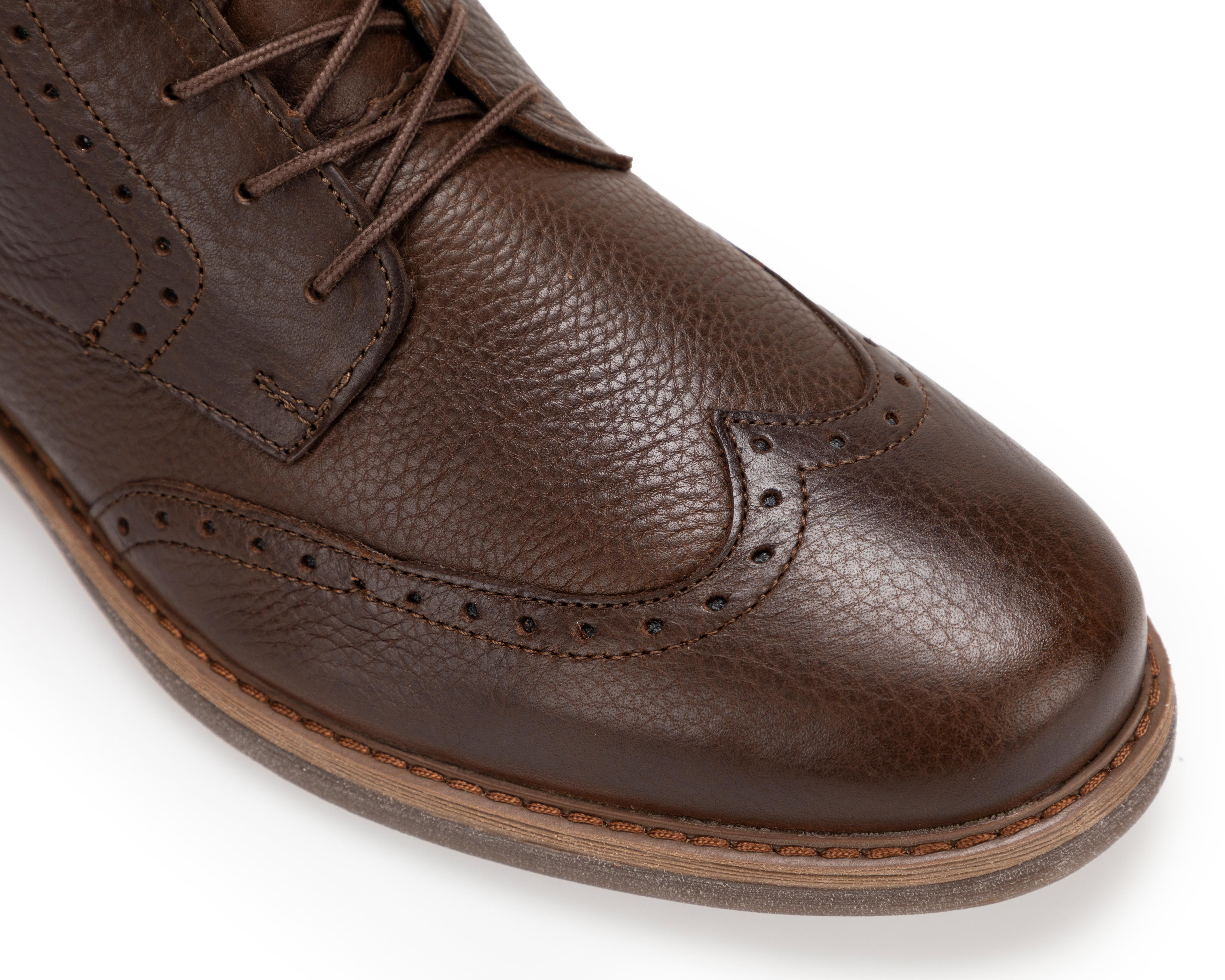 Foto 6 | Botas Casuales Flexi Dinamo de Piel para Hombre