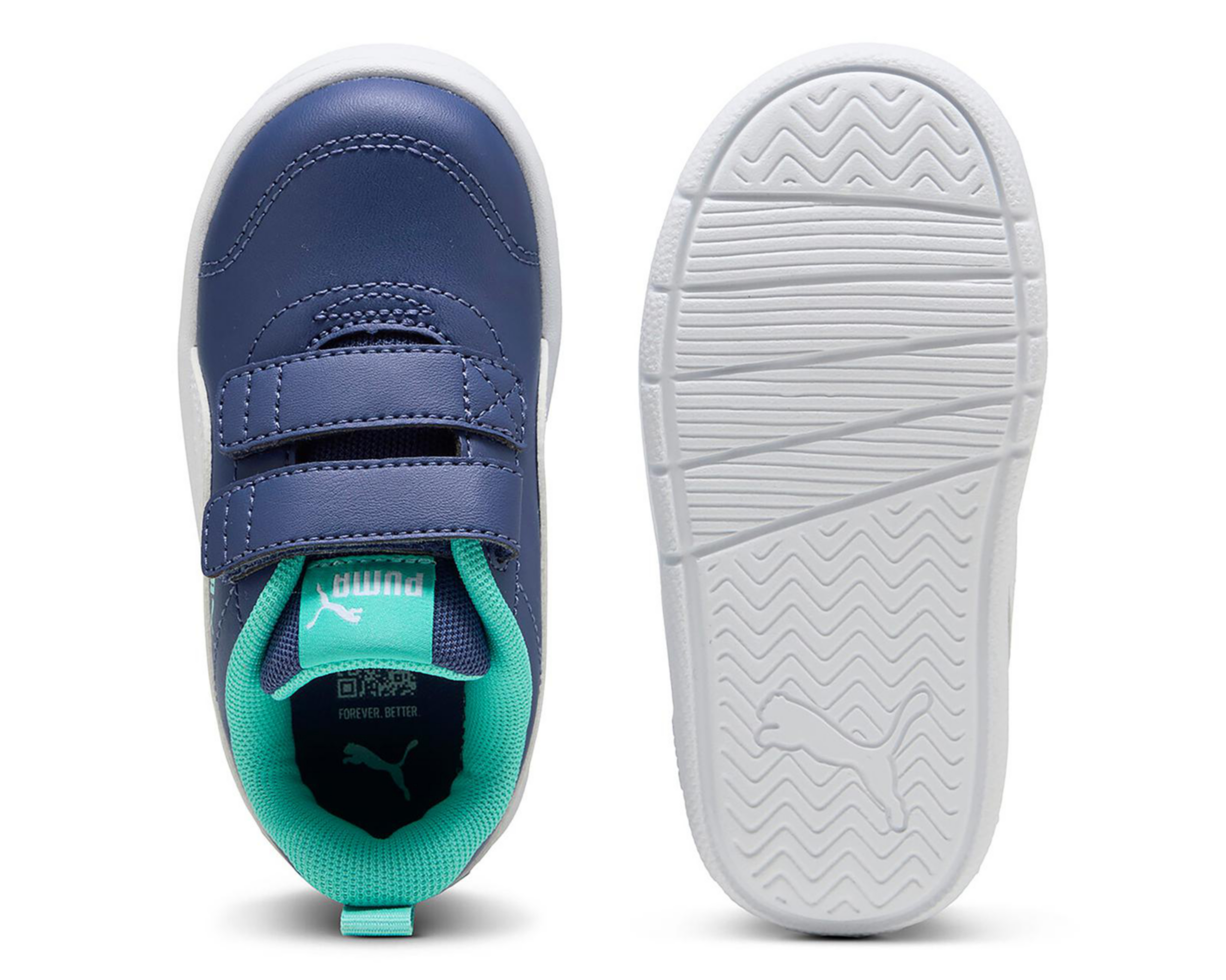 Foto 3 pulgar | Tenis Puma Courtflex V3 para Bebé Niño