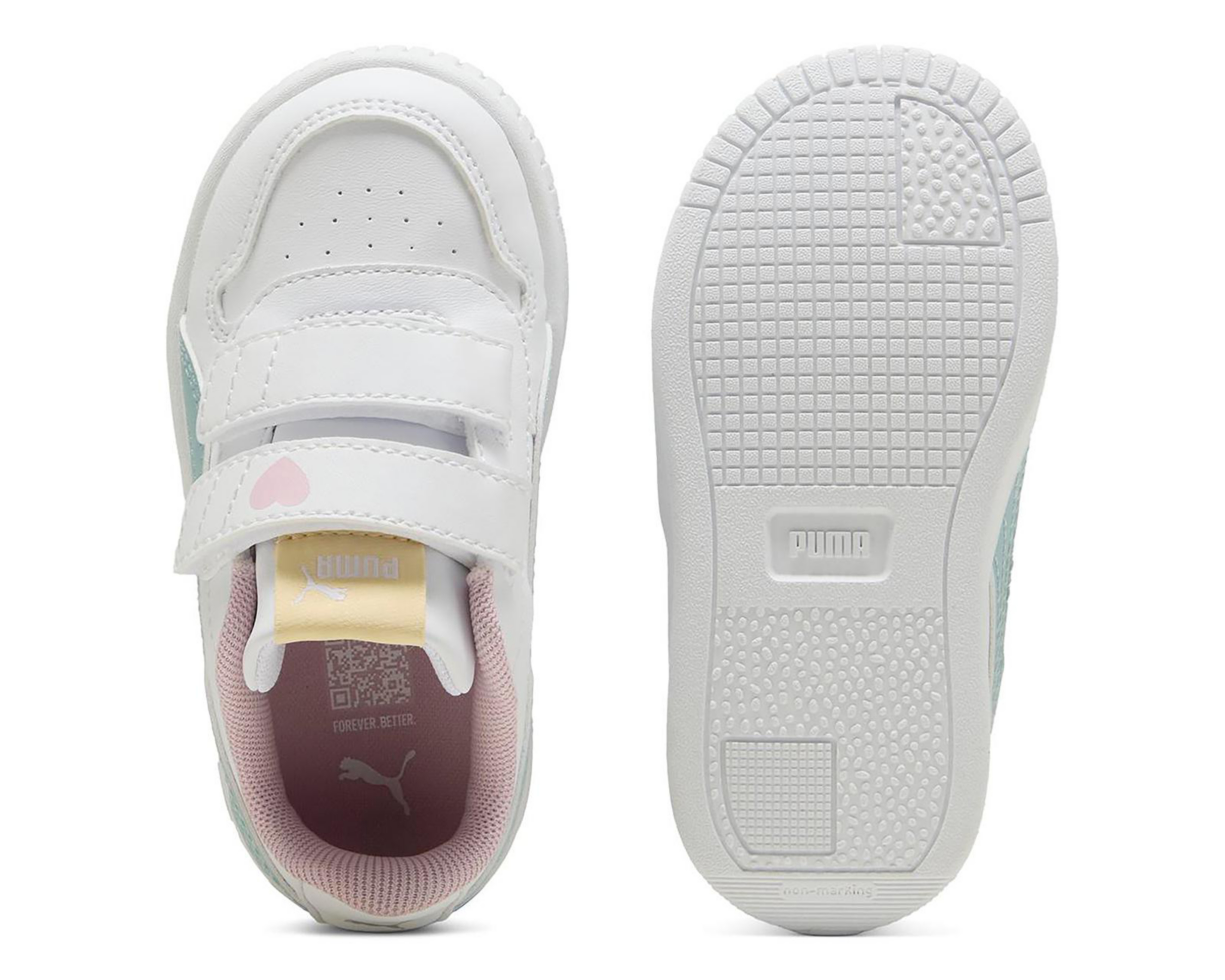 Foto 3 pulgar | Tenis Puma Carina Street Lacey V para Bebé Niña