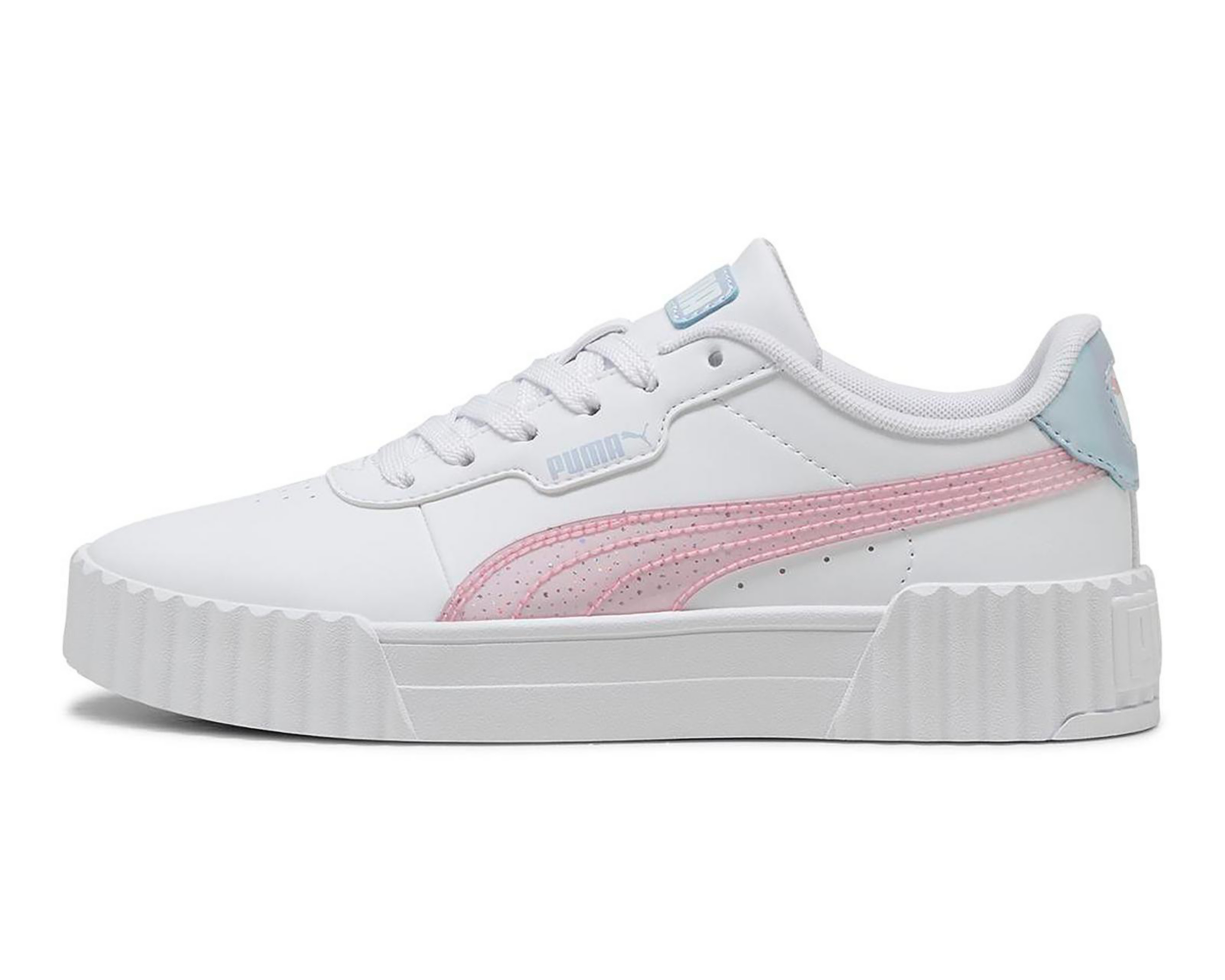 Foto 5 pulgar | Tenis Puma Carina 3.0 Blurry DR Juveniles