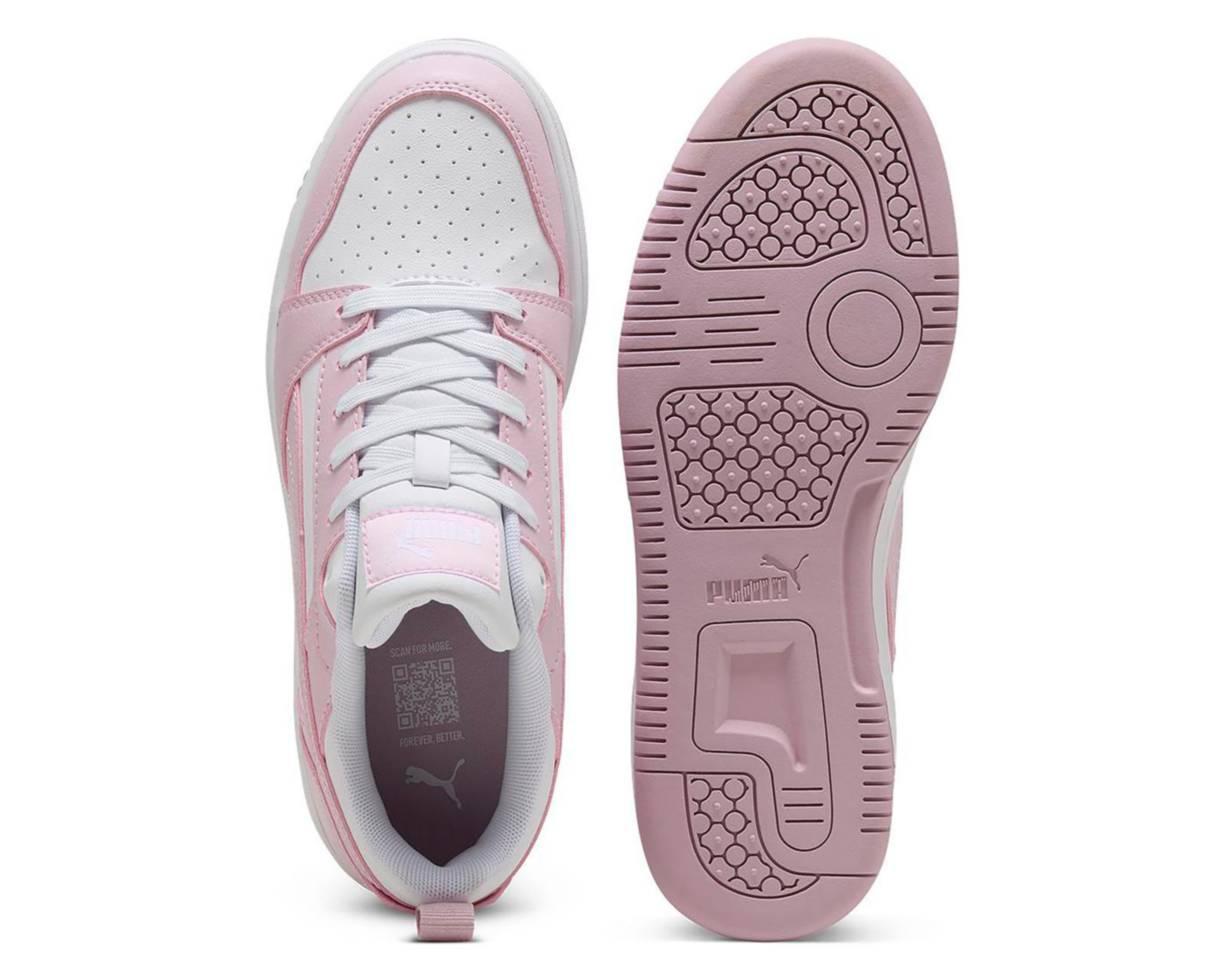 Foto 2 | Tenis Puma Rebound V6 Low para Mujer