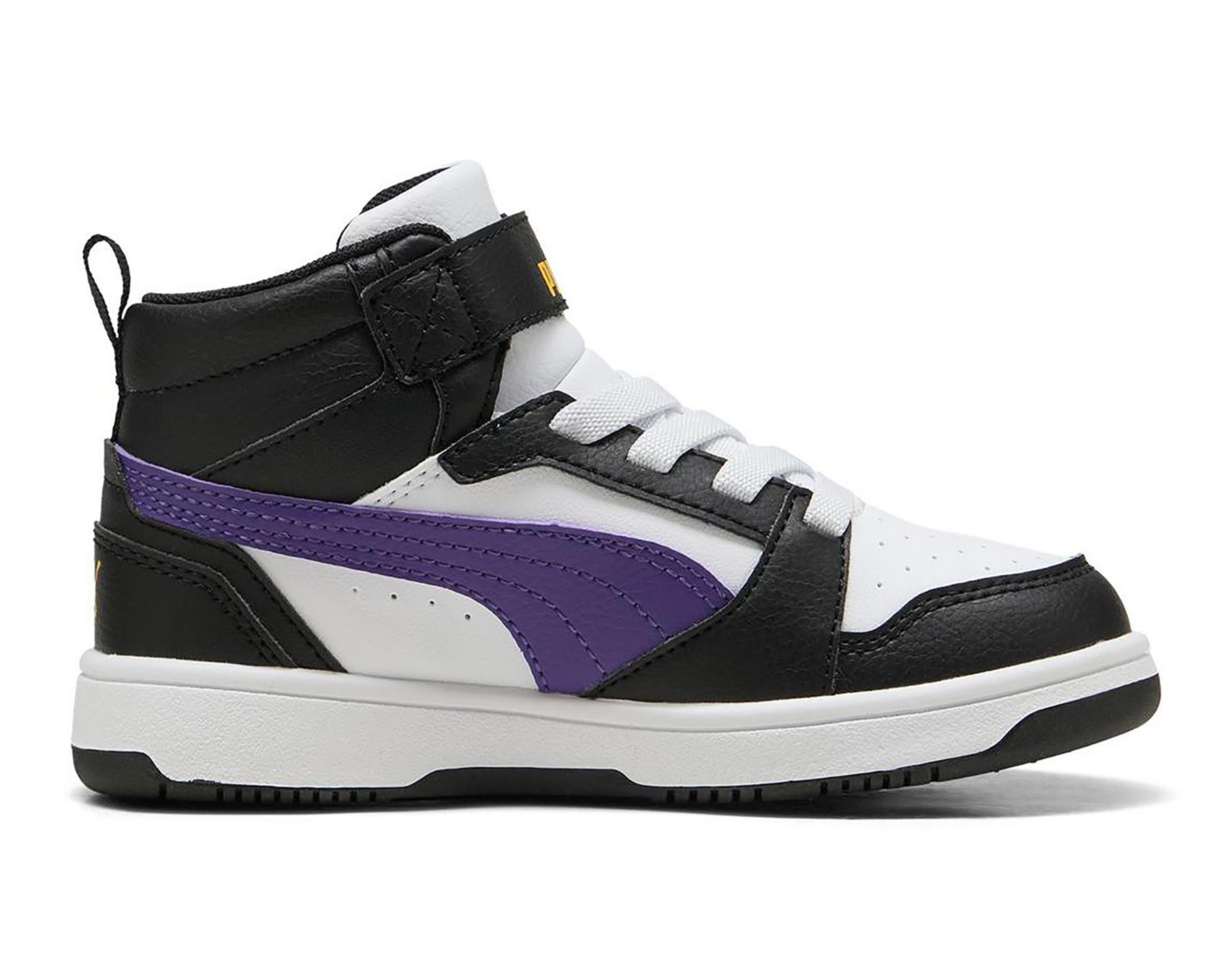 Foto 4 pulgar | Tenis Puma Rebound V6 Mid para Niño