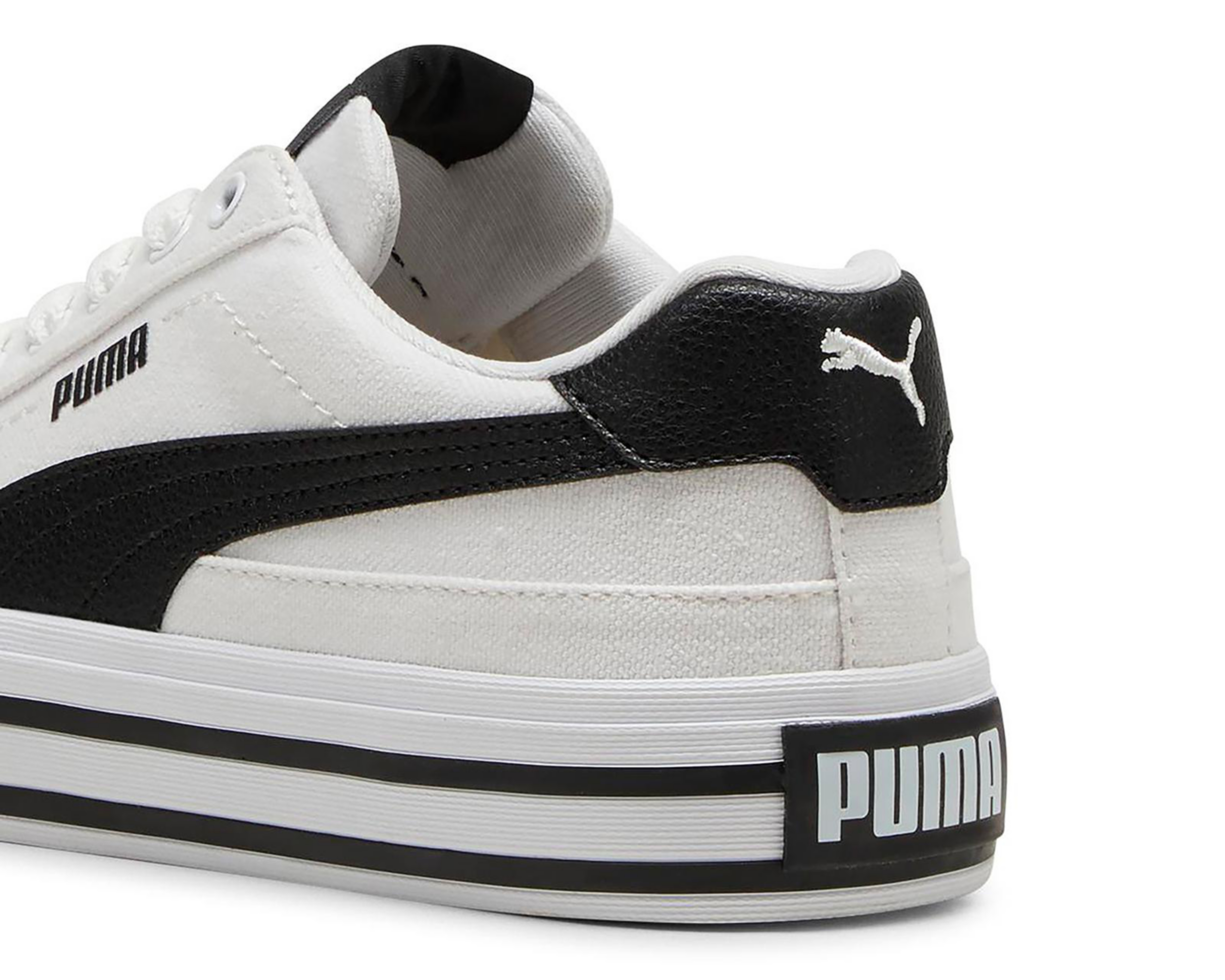 Foto 7 pulgar | Tenis Puma Court Classic Vulc Formstrip Juveniles
