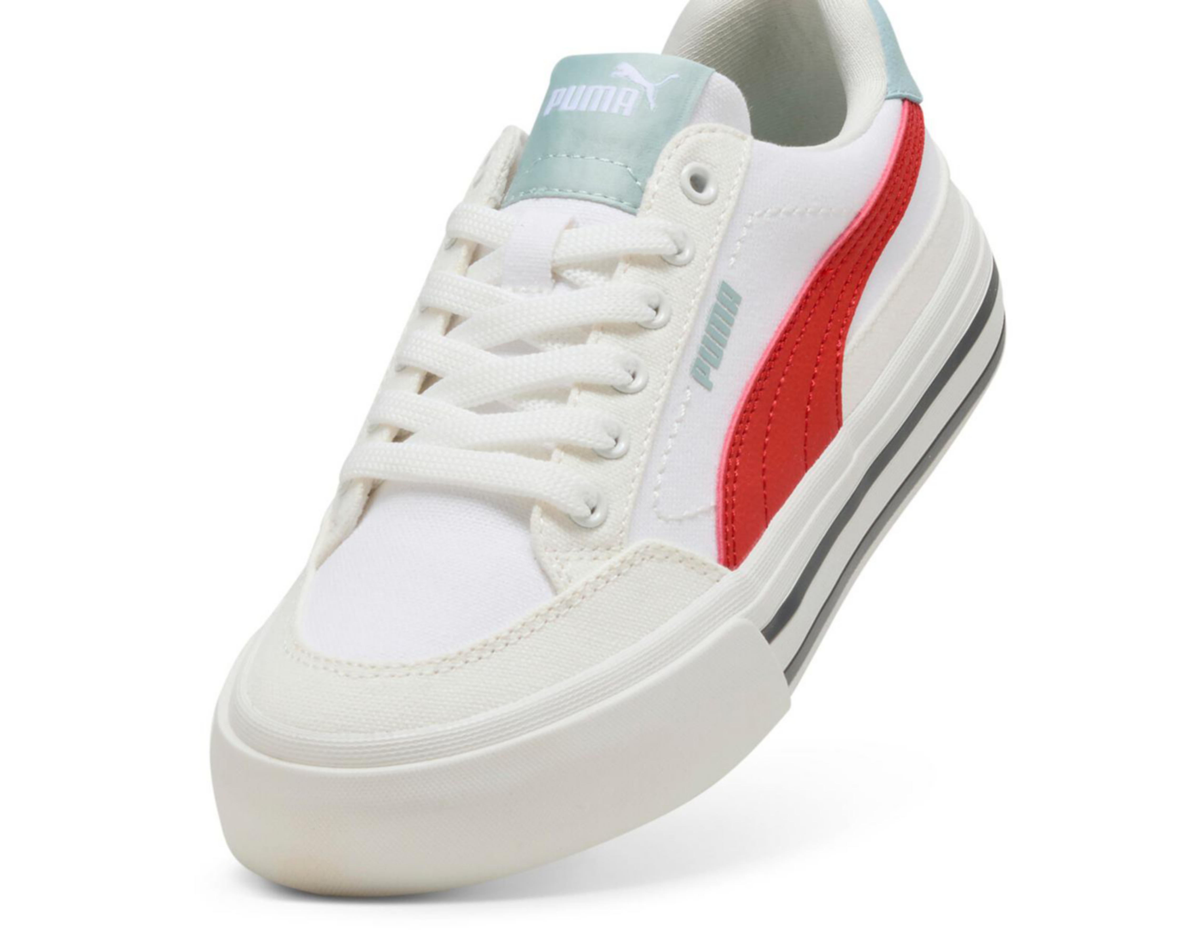 Foto 6 pulgar | Tenis Casuales Puma Court Classic Vulc FS Juveniles