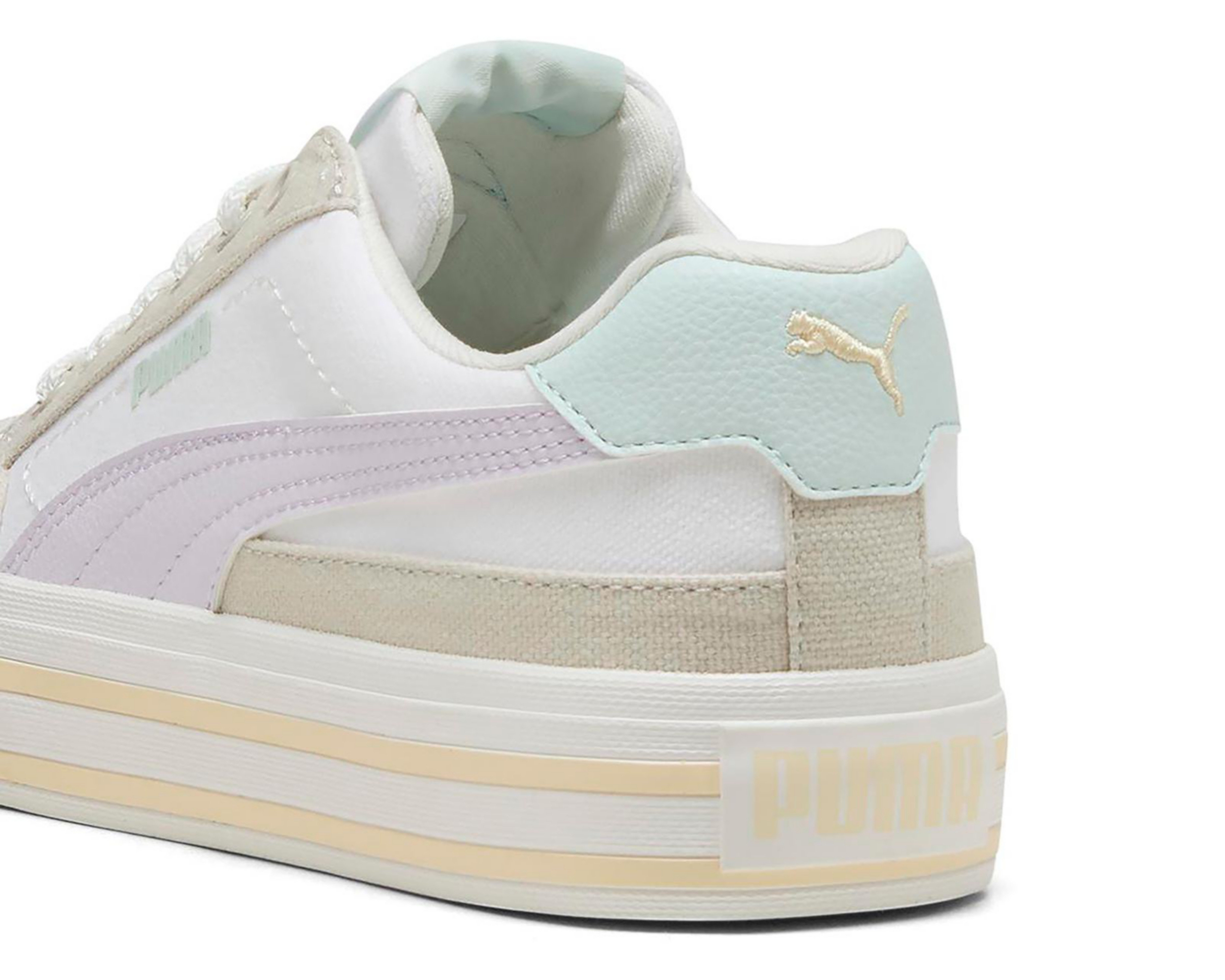 Foto 7 pulgar | Tenis Puma Court Classic Vulc Formstrip Juveniles