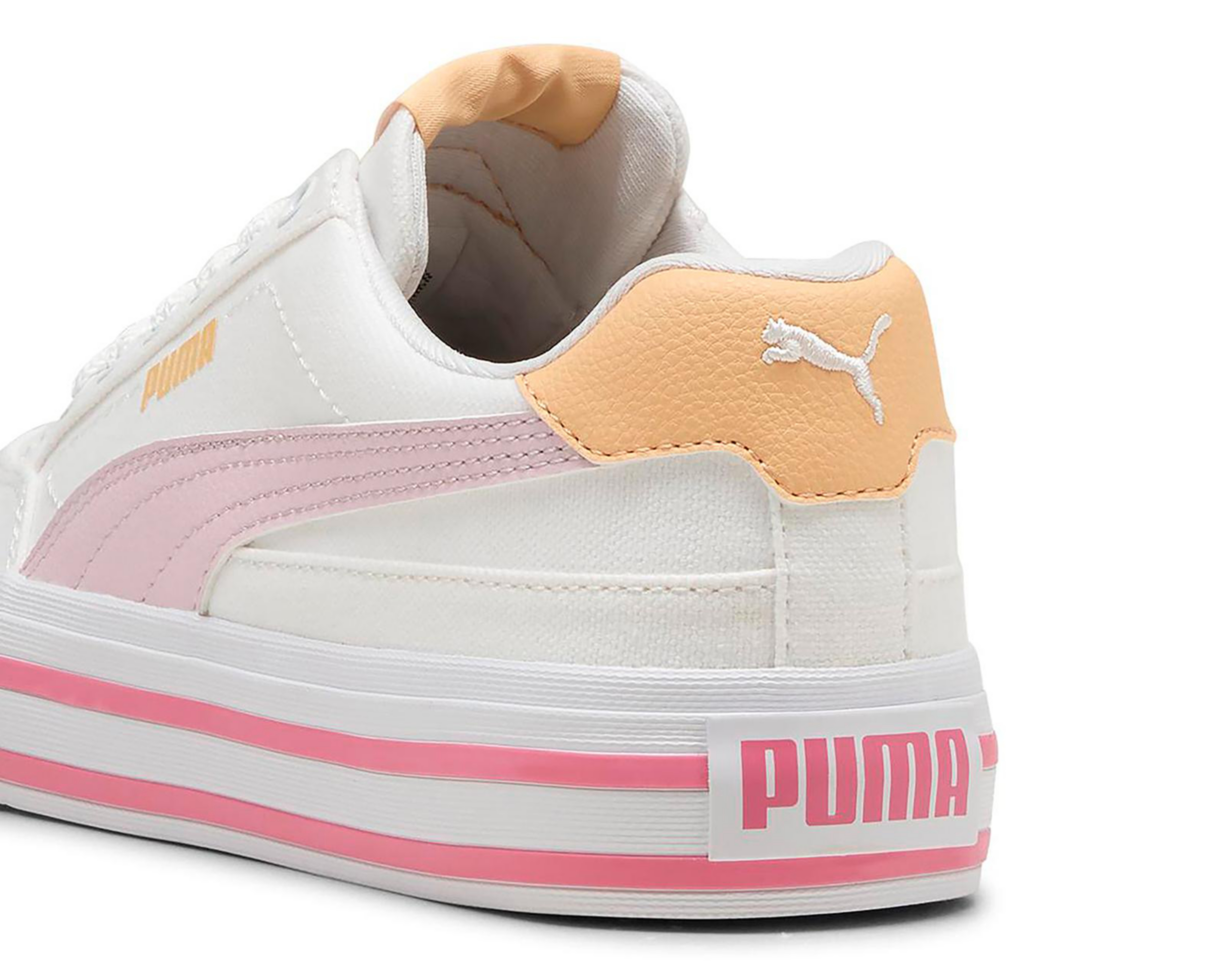 Foto 7 pulgar | Tenis Puma Court Classic Vulc Formstrip Juveniles