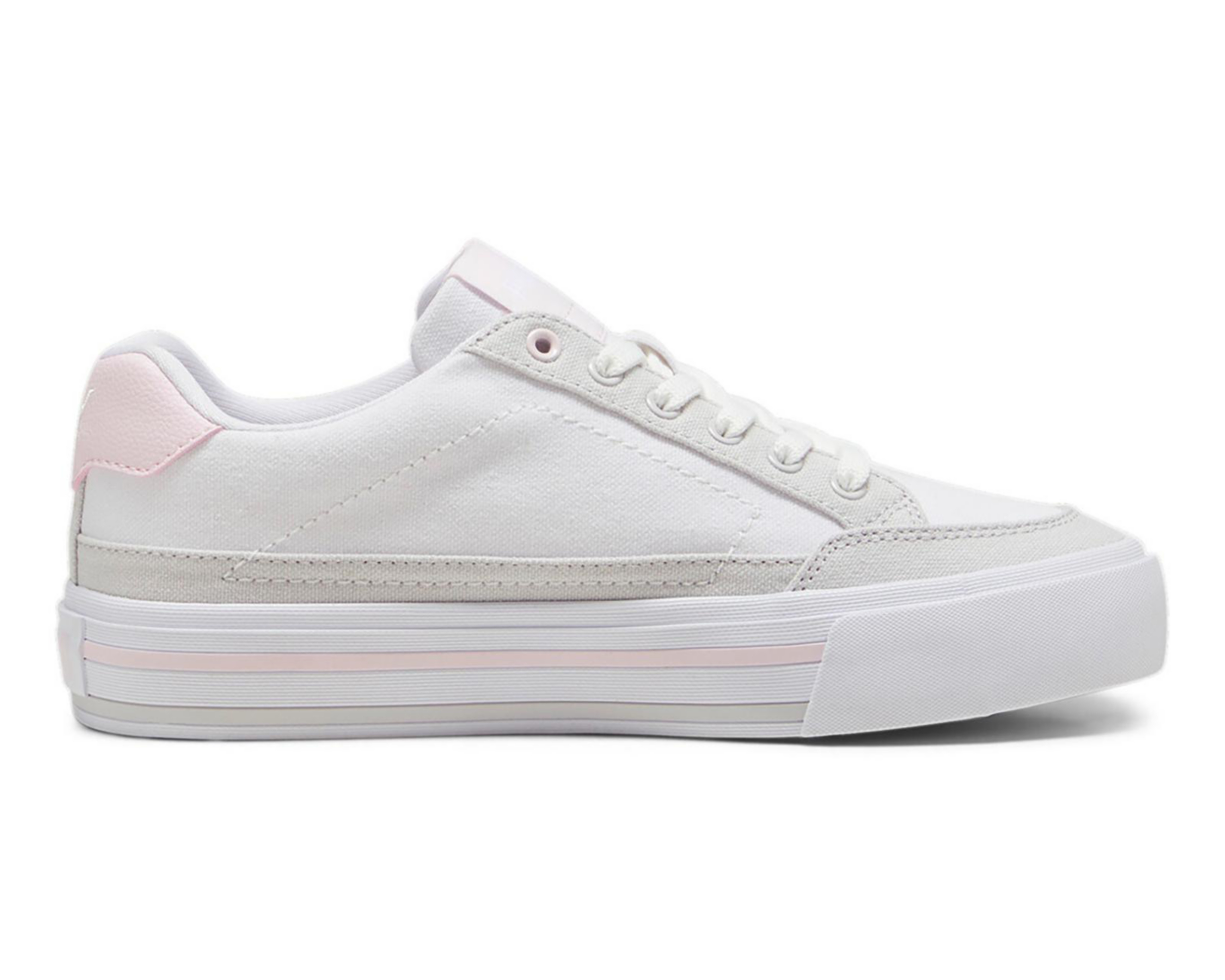 Foto 4 pulgar | Tenis Puma Court Classic Vulc Formstrip para Mujer