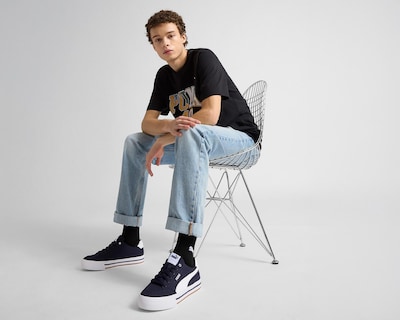 Foto 8 | Tenis Casuales Puma Court Classic Vulc FS para Hombre