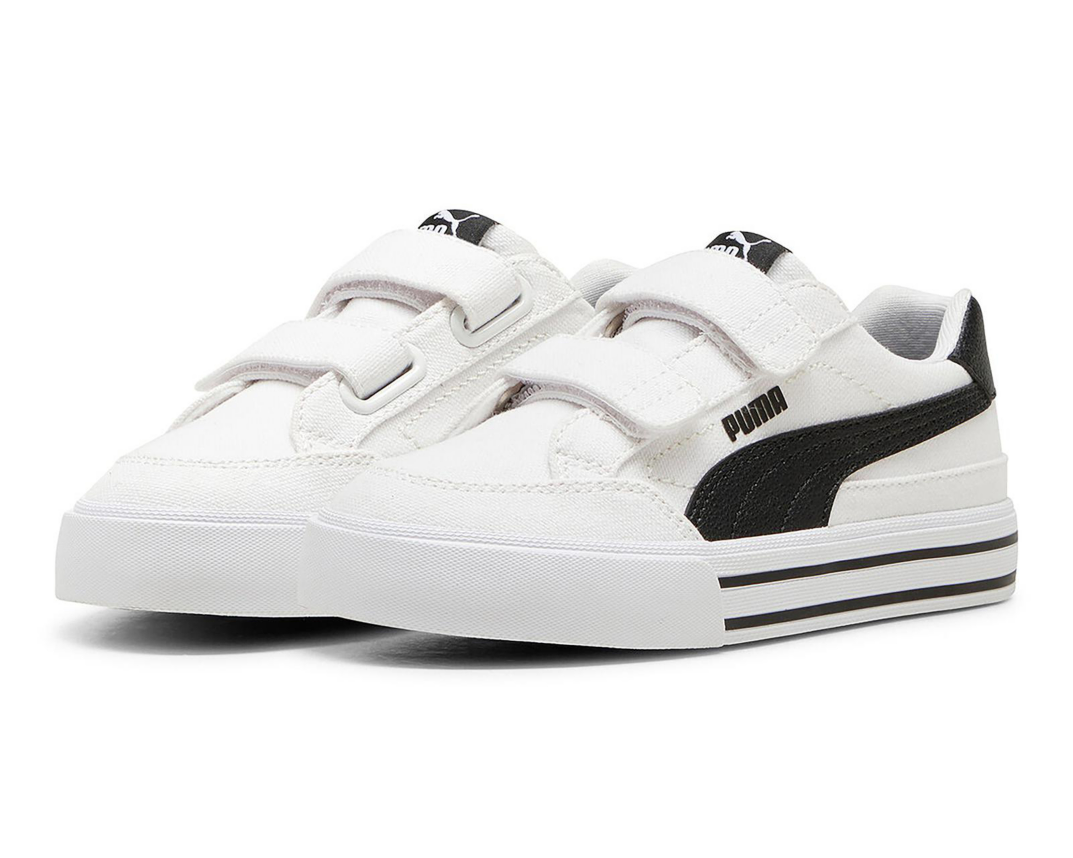 Foto 2 pulgar | Tenis Puma Court Classic Vulc Formstrip para Niño