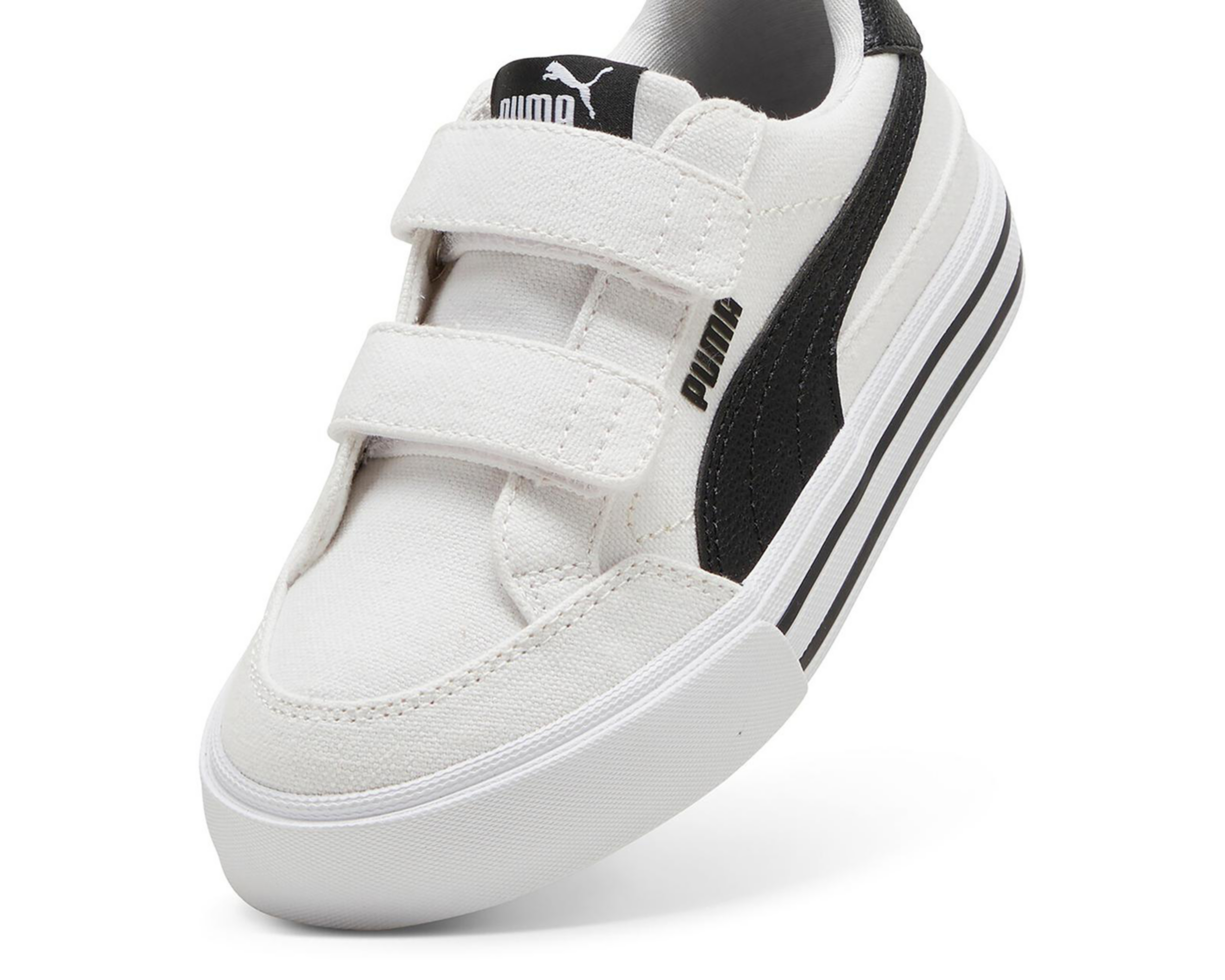 Foto 6 pulgar | Tenis Puma Court Classic Vulc Formstrip para Niño