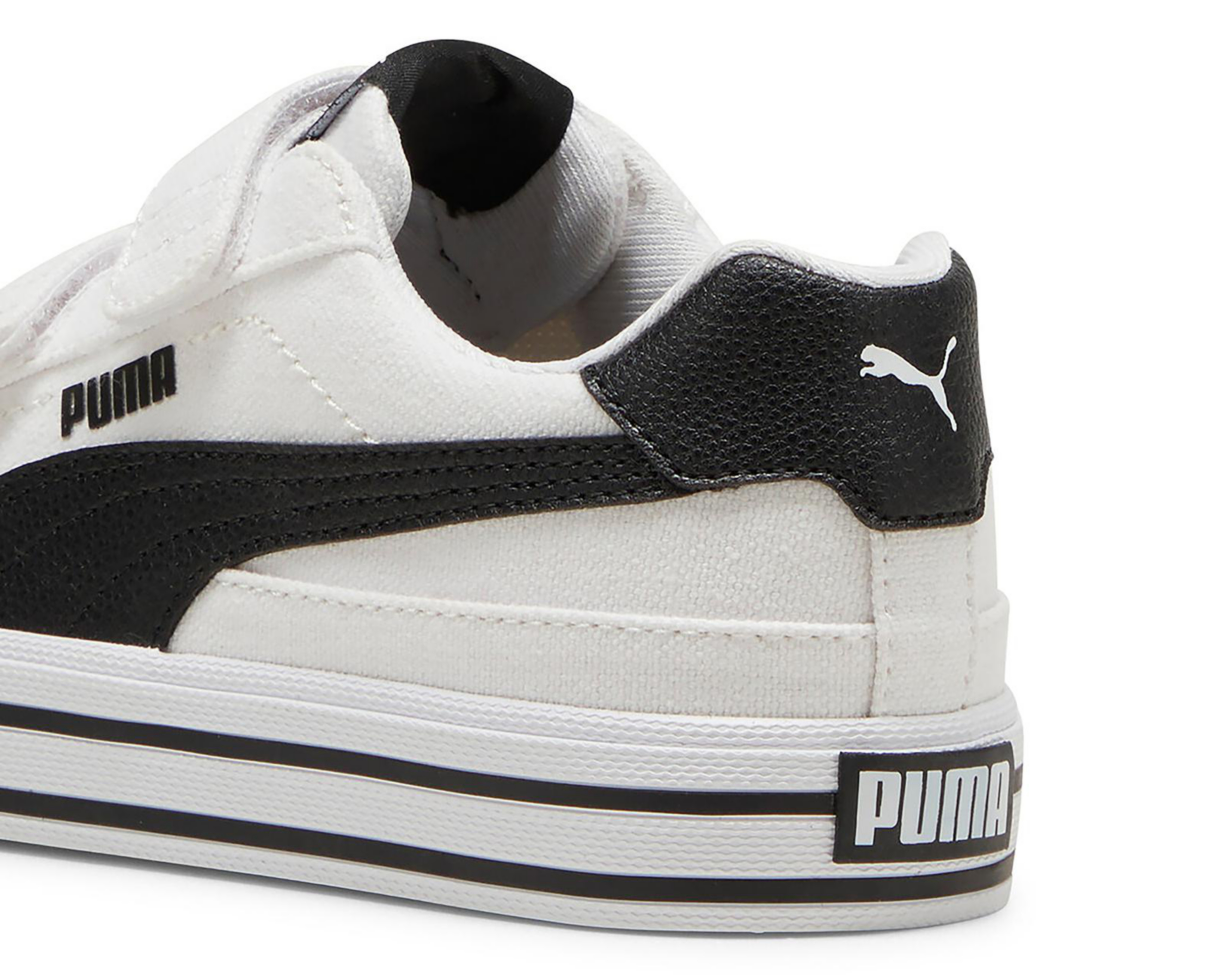 Foto 7 pulgar | Tenis Puma Court Classic Vulc Formstrip para Niño