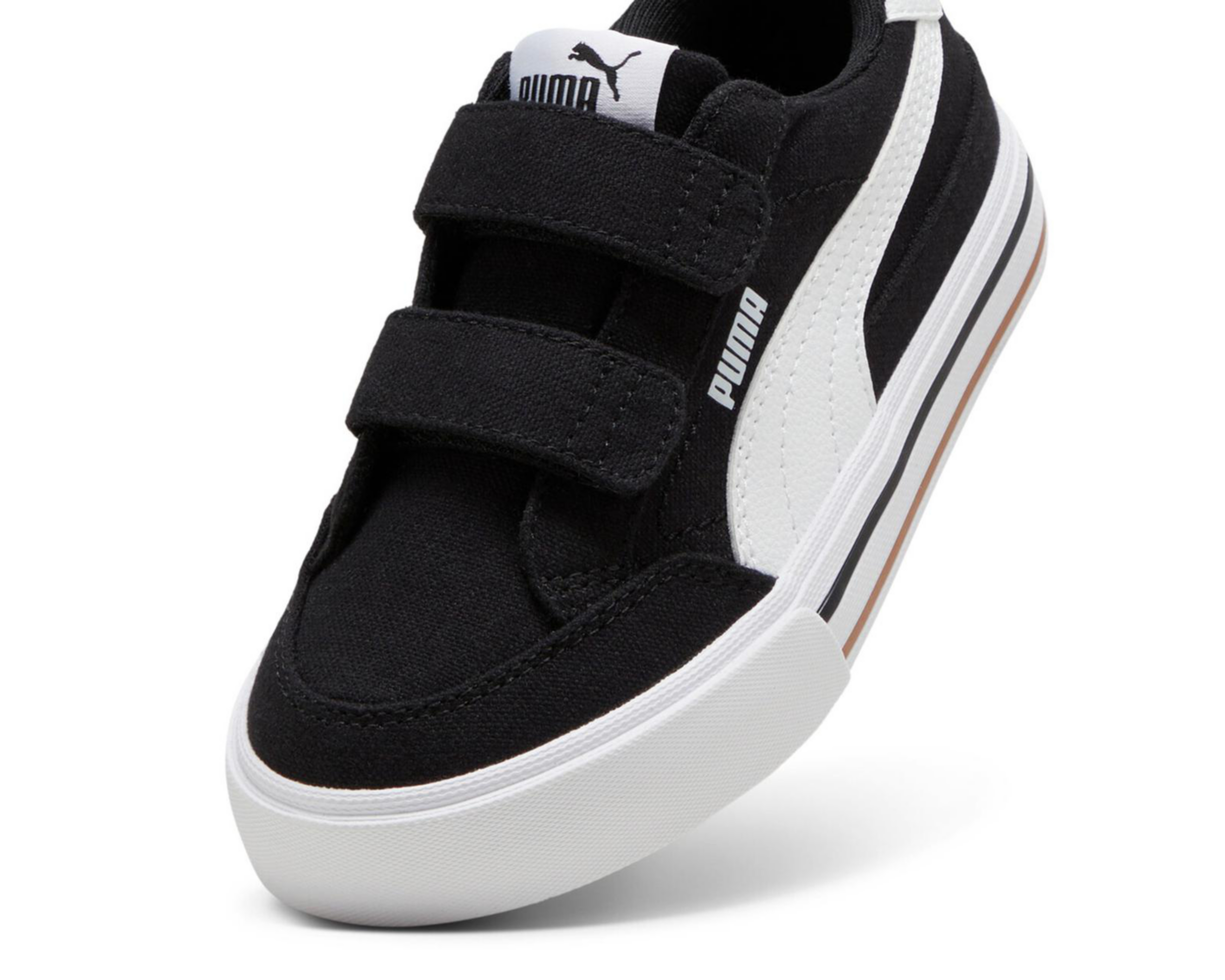 Foto 6 pulgar | Tenis Puma Court Classic Vulc Formstrip para Niño