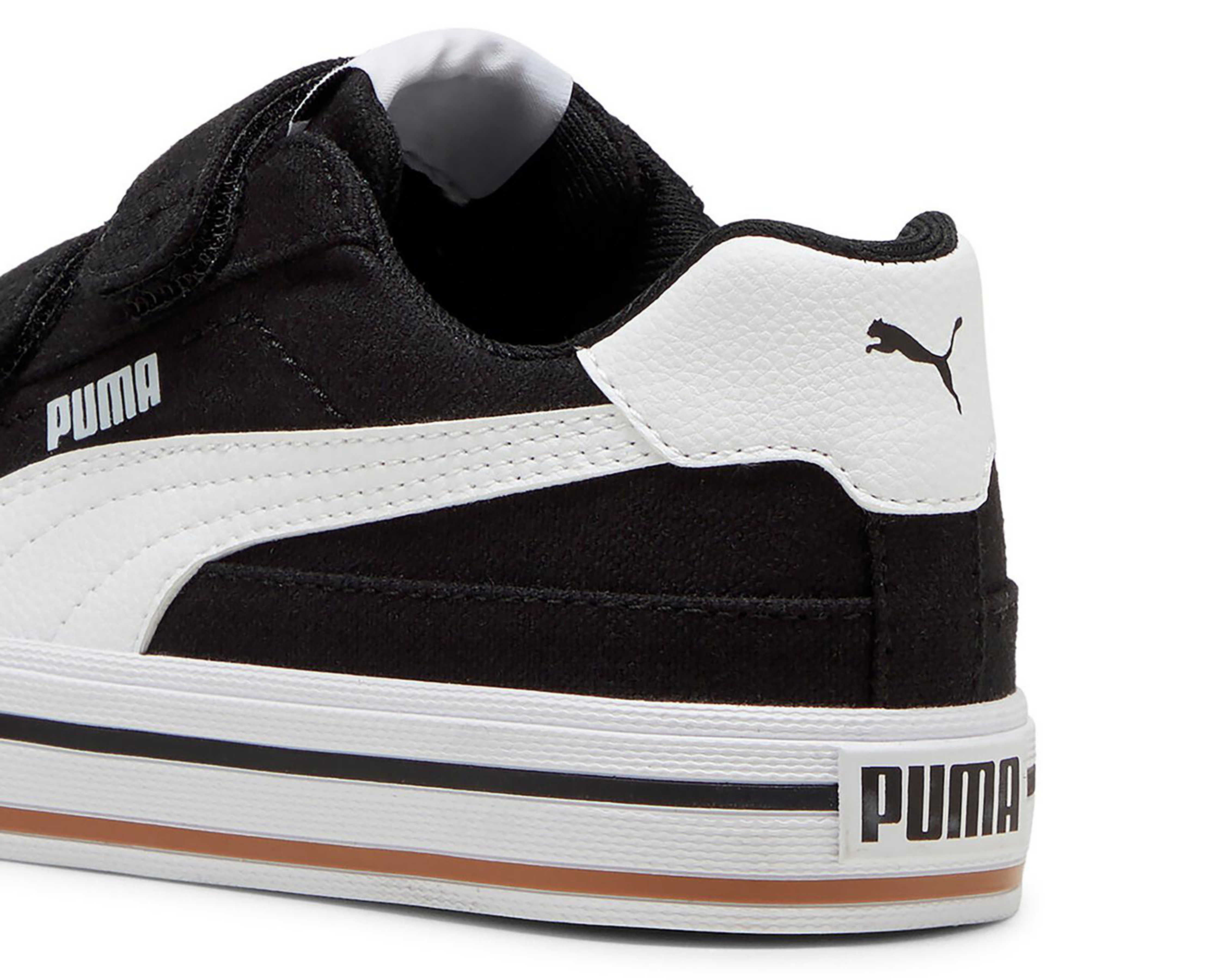 Foto 7 pulgar | Tenis Puma Court Classic Vulc Formstrip para Niño