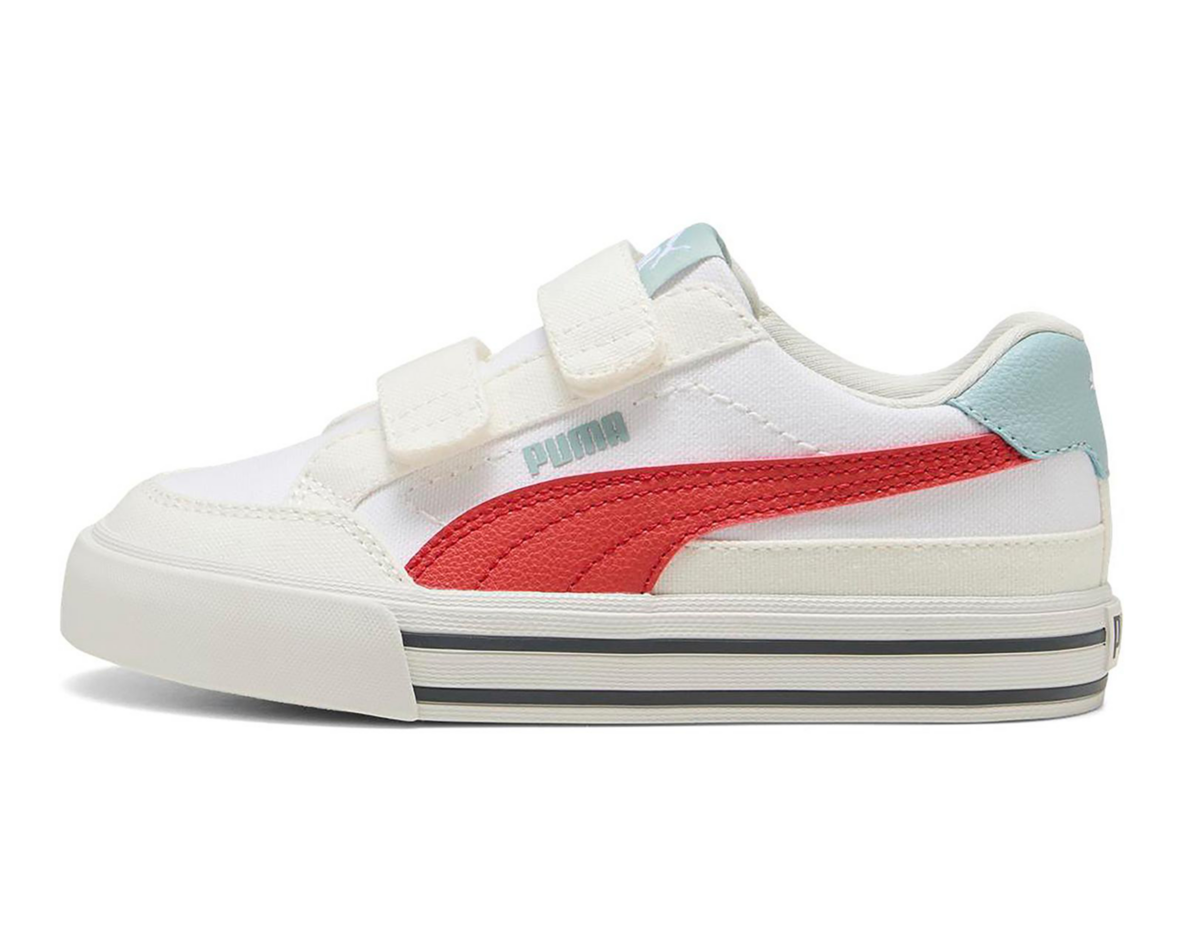 Foto 5 pulgar | Tenis Puma Court Classic Vulc Formstrip para Niño