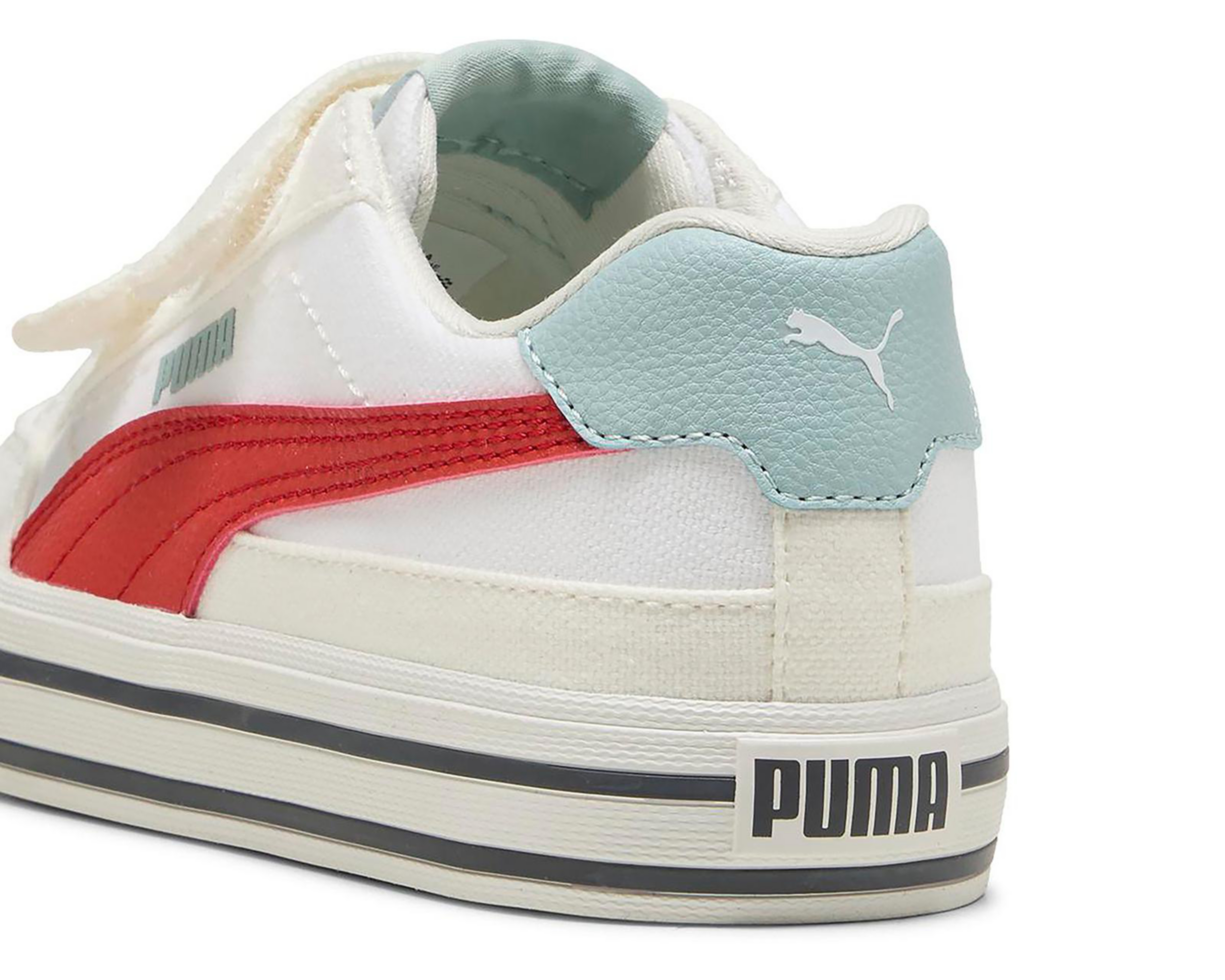 Foto 7 pulgar | Tenis Puma Court Classic Vulc Formstrip para Niño