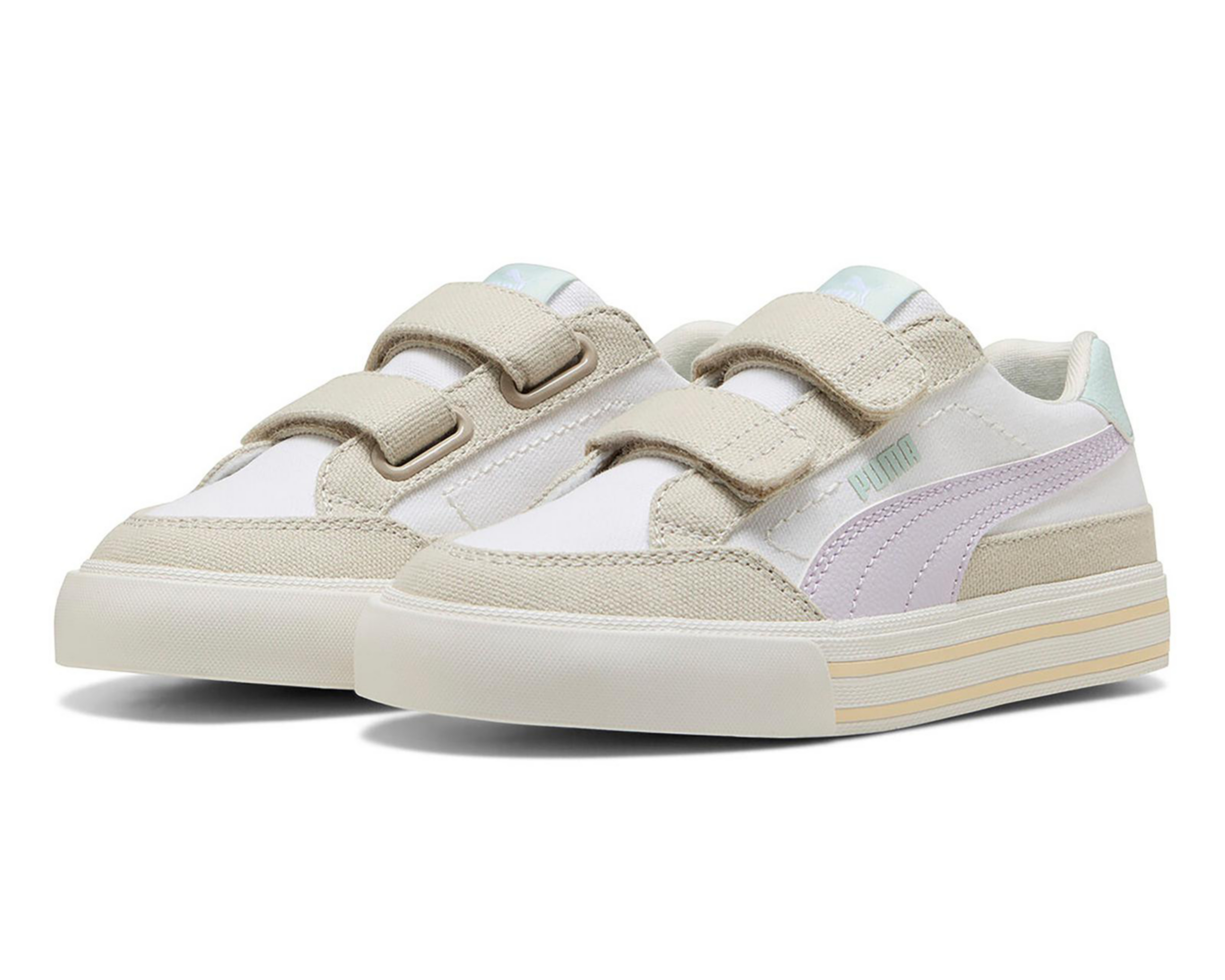 Foto 2 pulgar | Tenis Puma Court Classic Vulc F para Niño