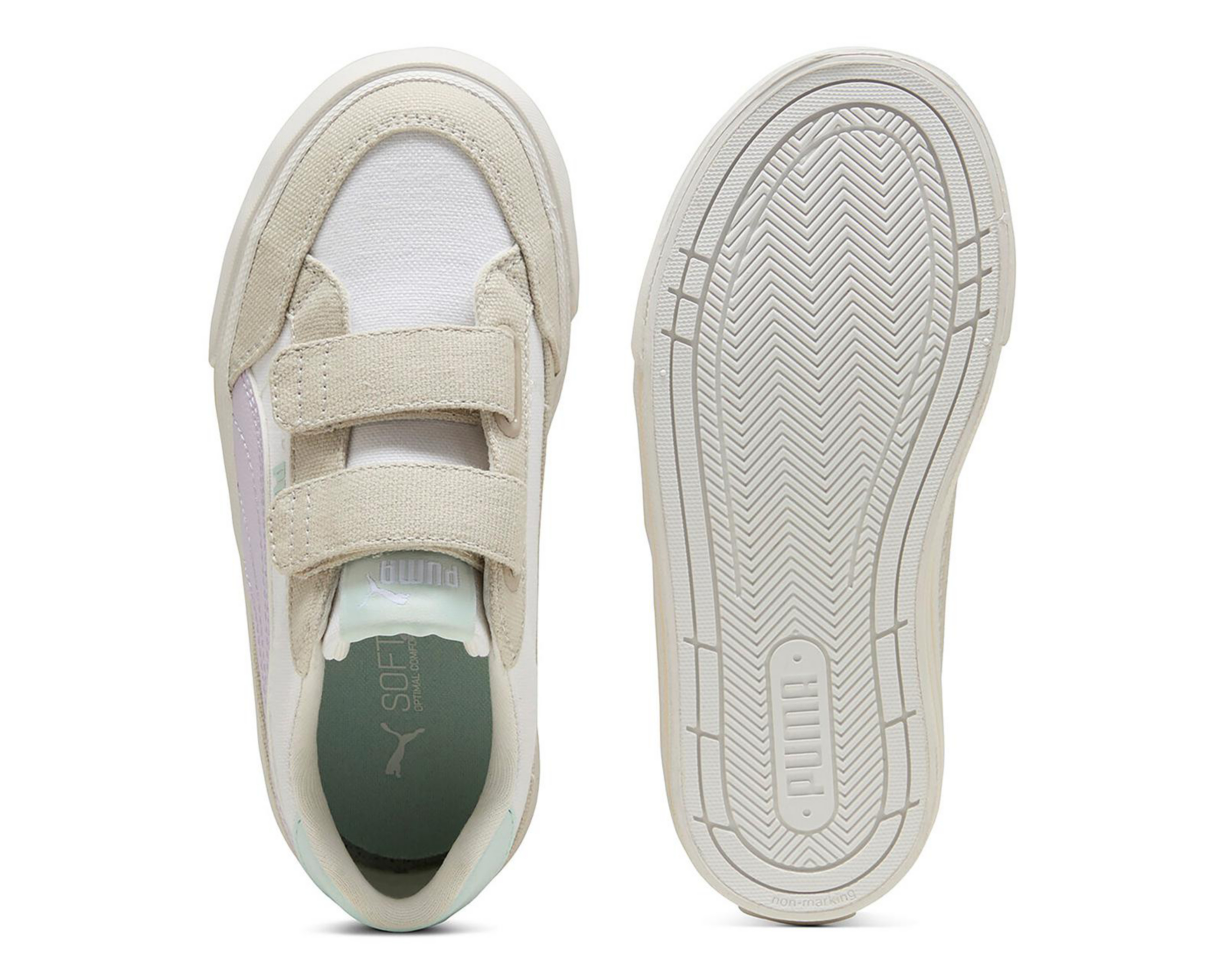 Foto 3 pulgar | Tenis Puma Court Classic Vulc F para Niño