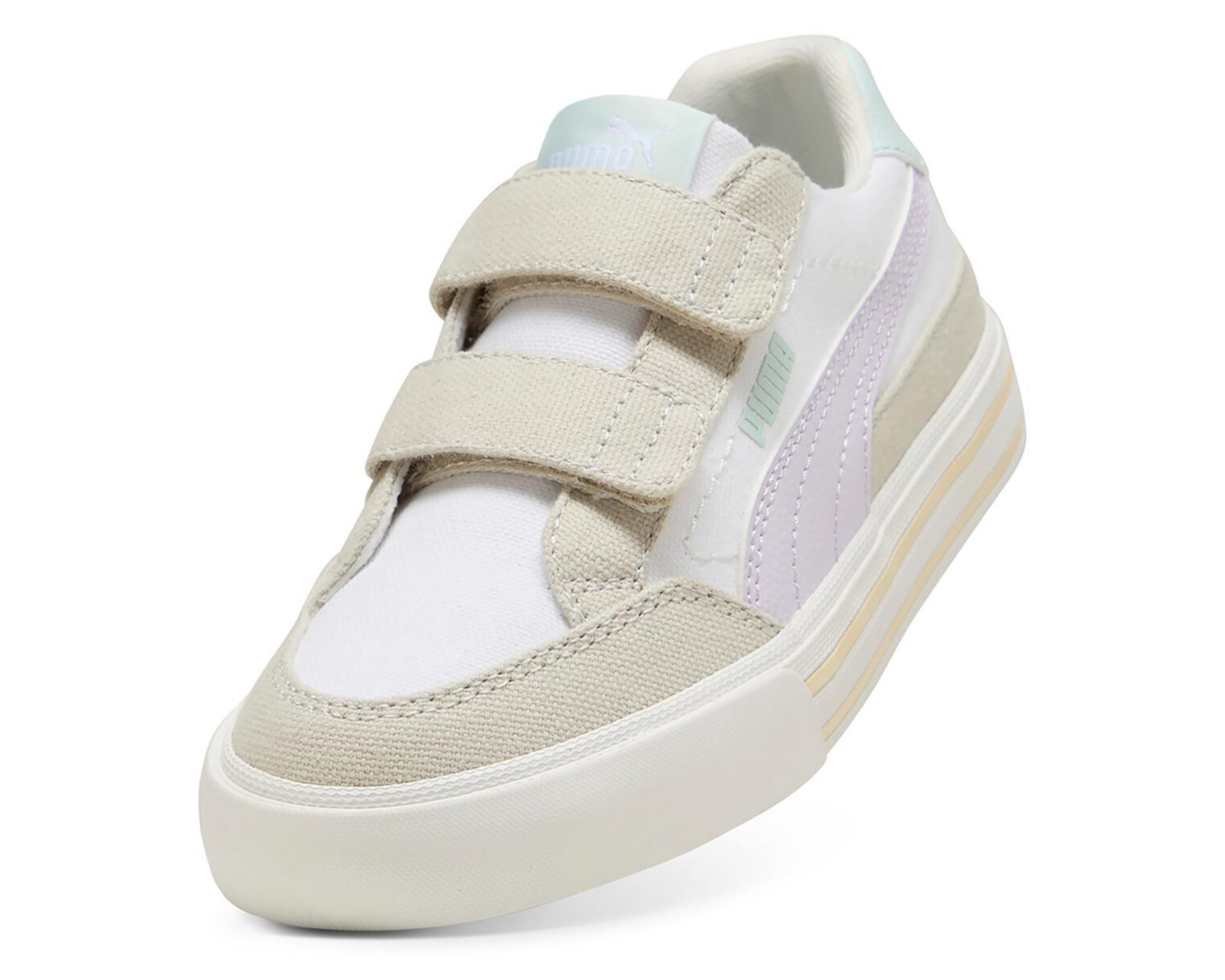 Foto 6 pulgar | Tenis Puma Court Classic Vulc F para Niño