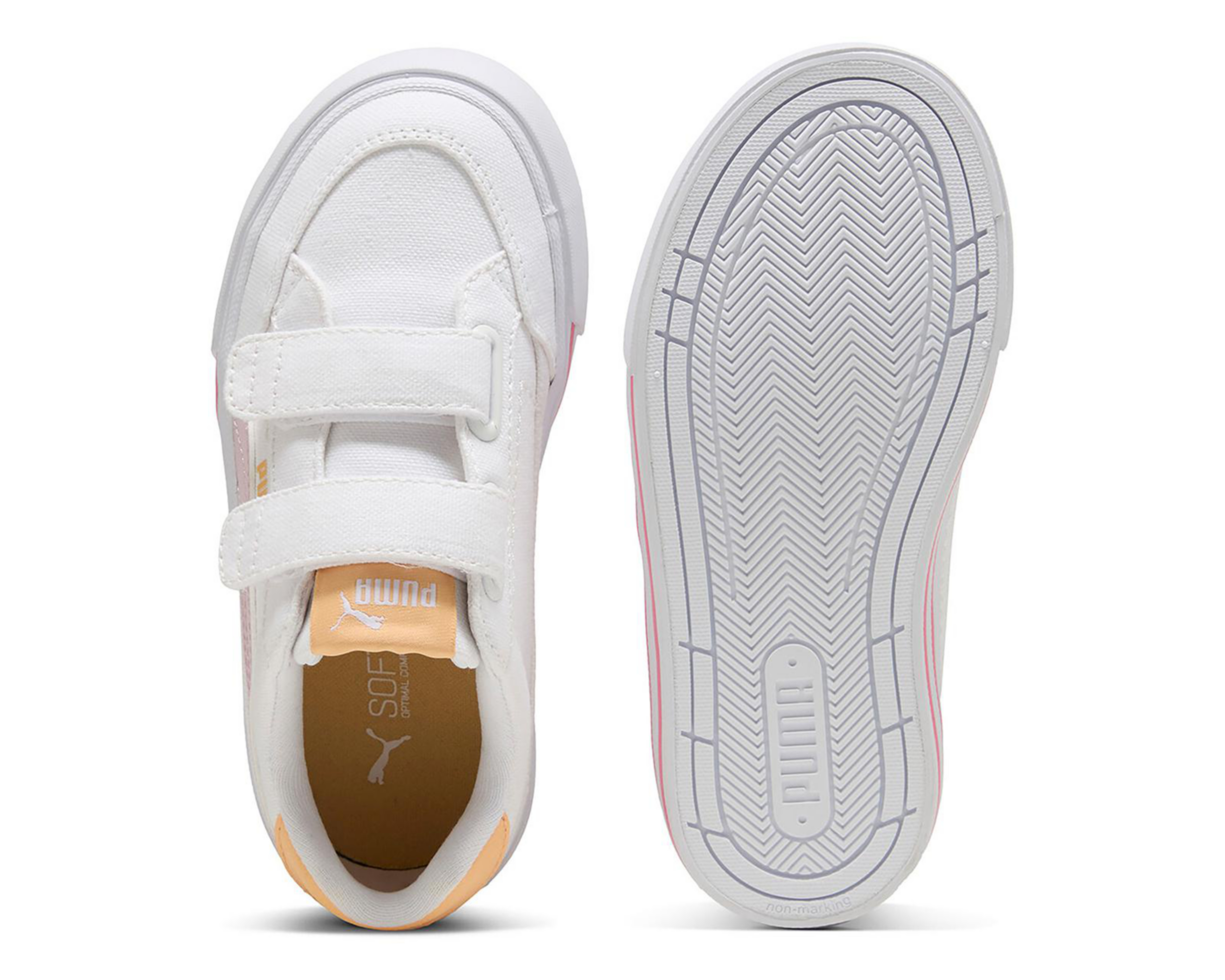 Foto 3 pulgar | Tenis Puma Court Classic Vulc FS V PS para Niña