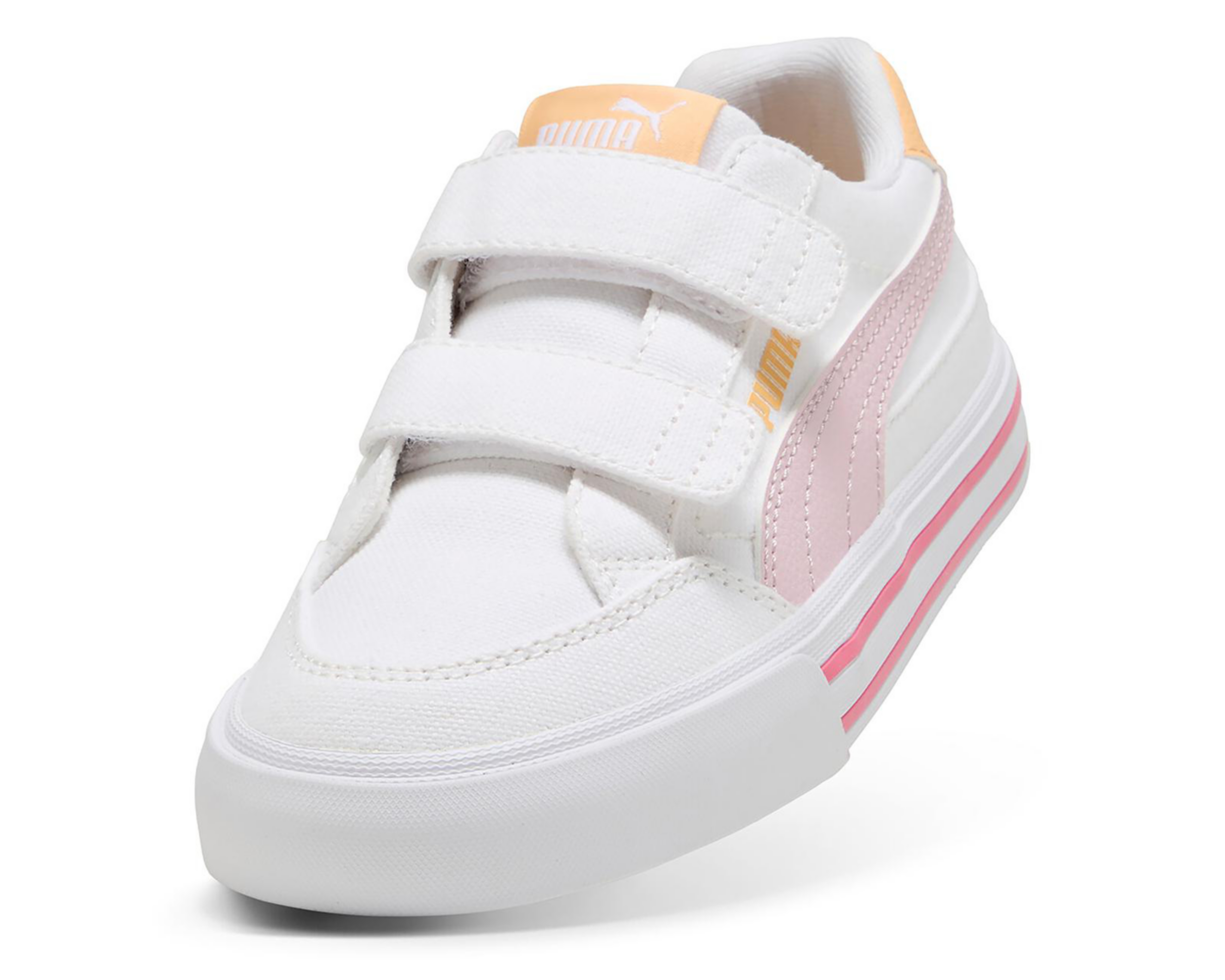 Foto 6 pulgar | Tenis Puma Court Classic Vulc FS V PS para Niña