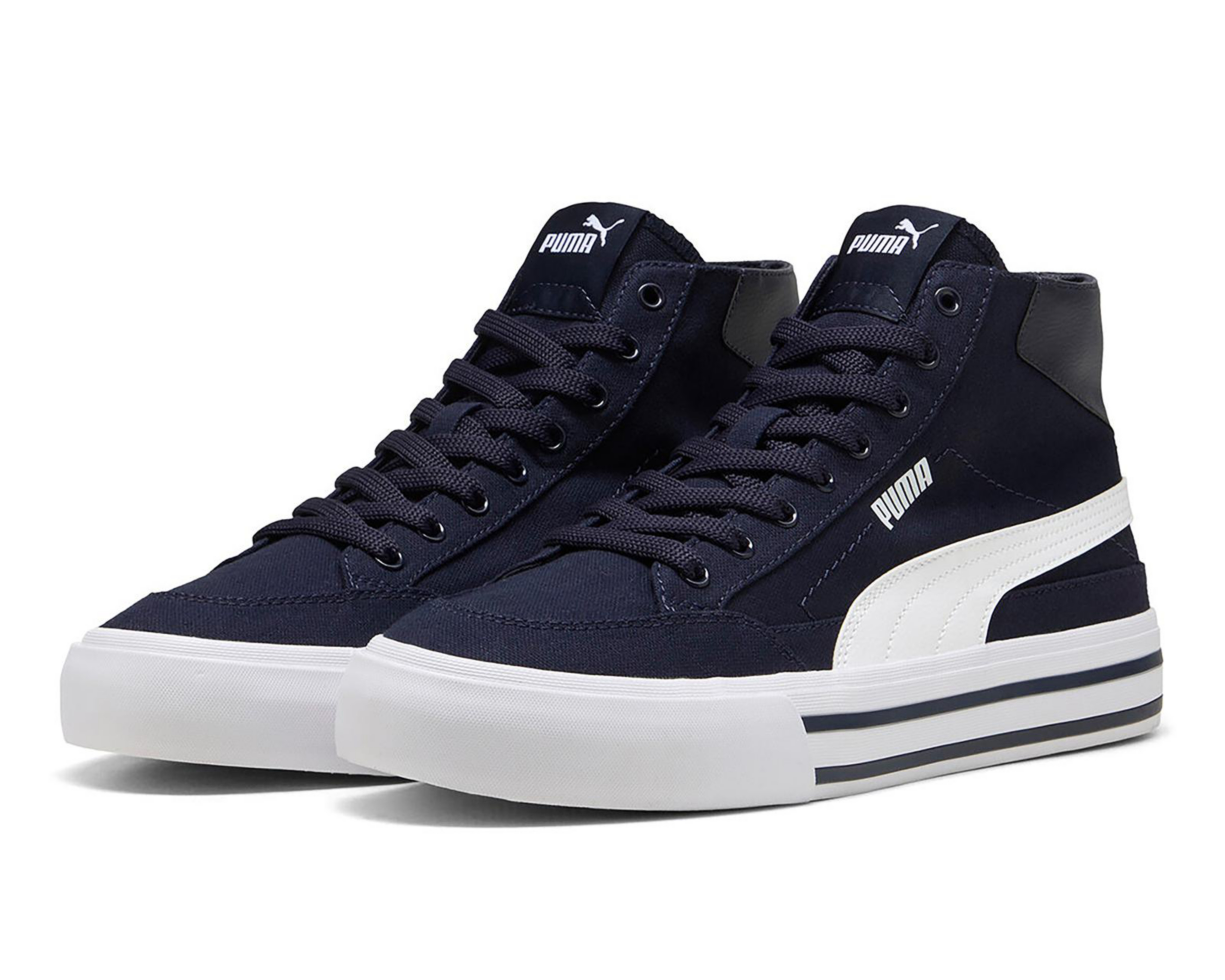 Foto 2 pulgar | Tenis Puma Court Classic Vulc Mid para Hombre