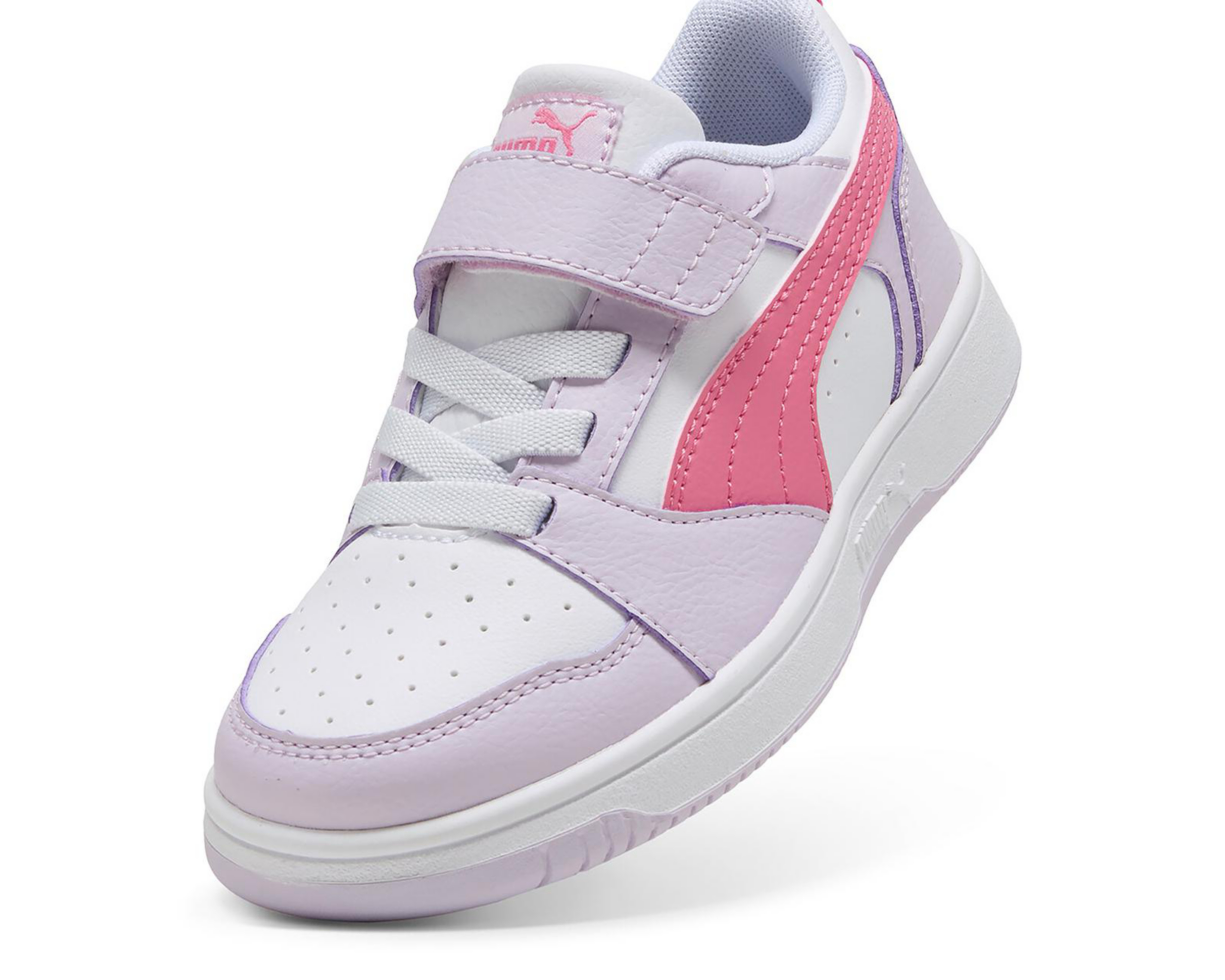 Foto 6 pulgar | Tenis Puma Rebound V6 Lo para Niña