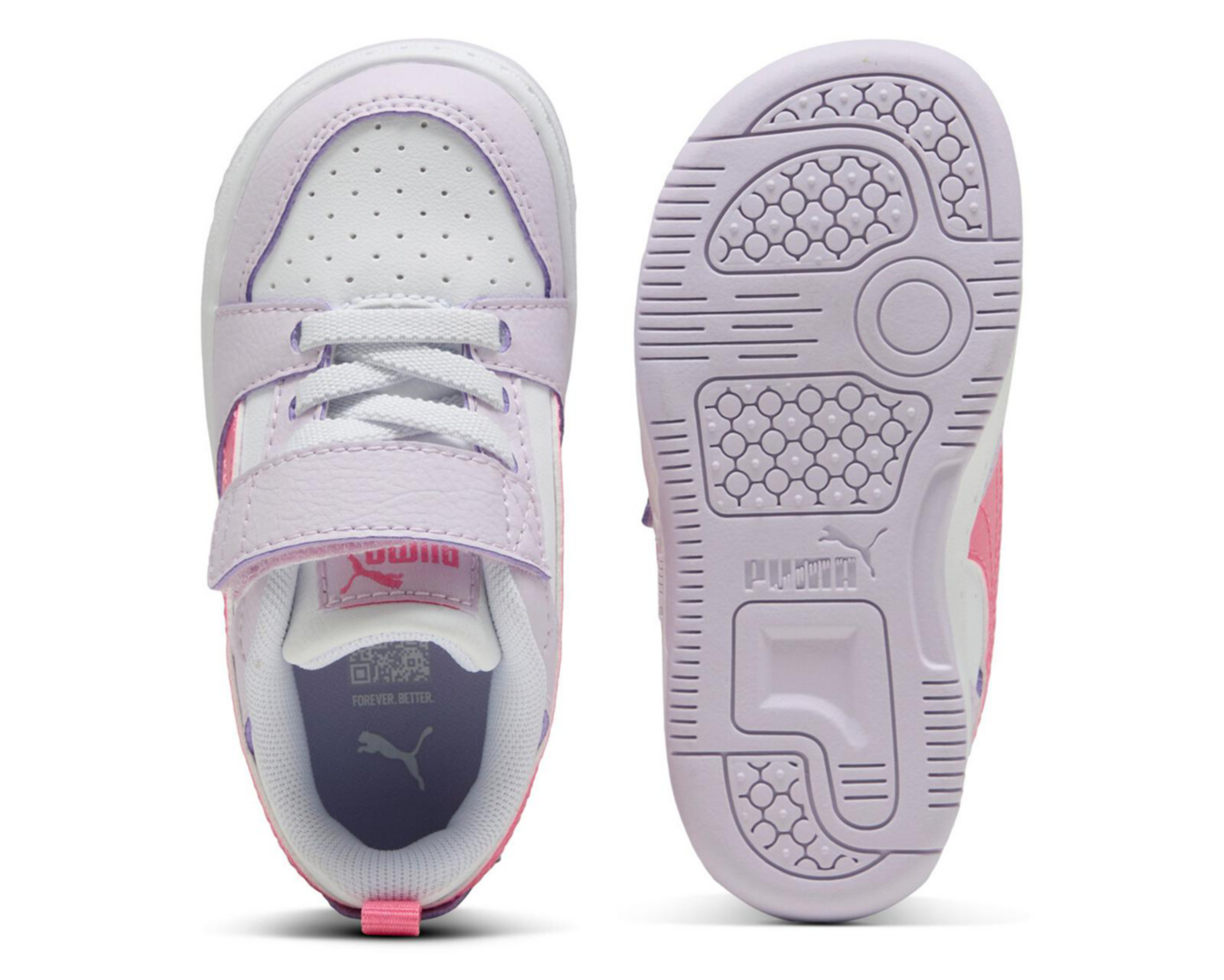 Foto 2 | Tenis Puma Rebound V6 Lo A para Bebé Niña